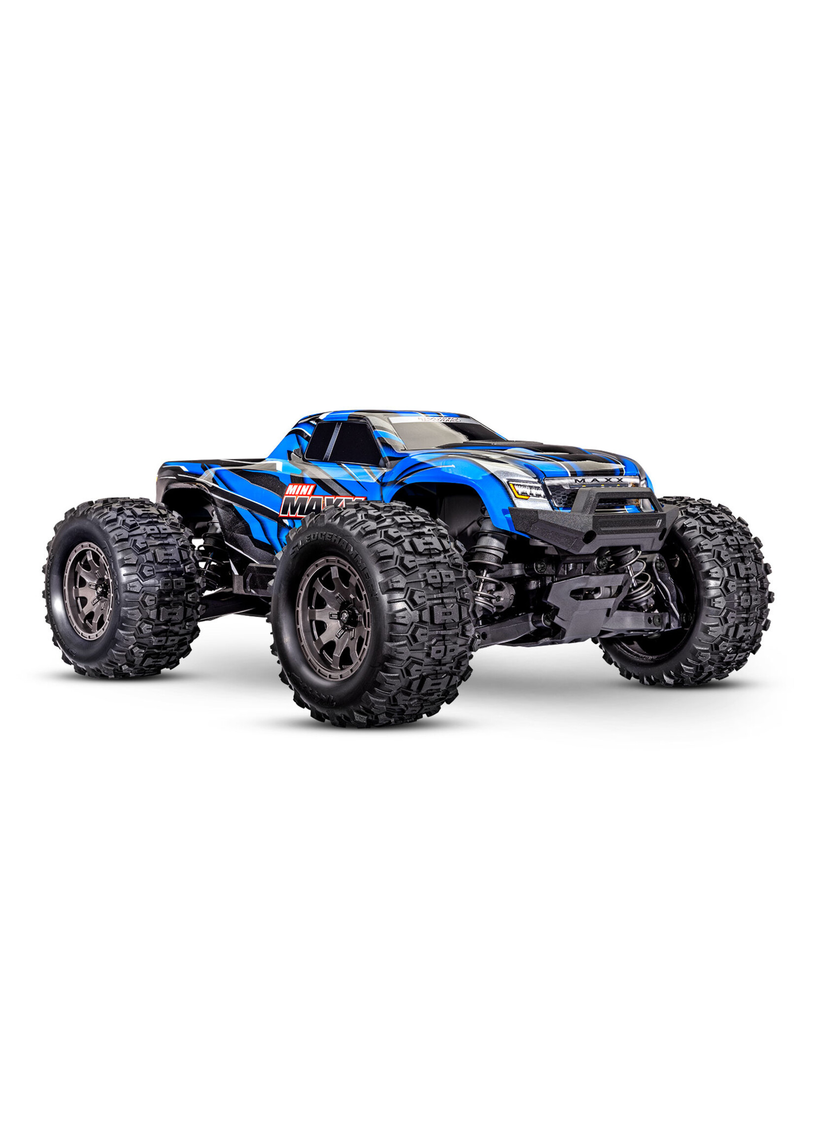 Traxxas 1071541BLUE - Mini Maxx  BL-2S 4WD - Blue