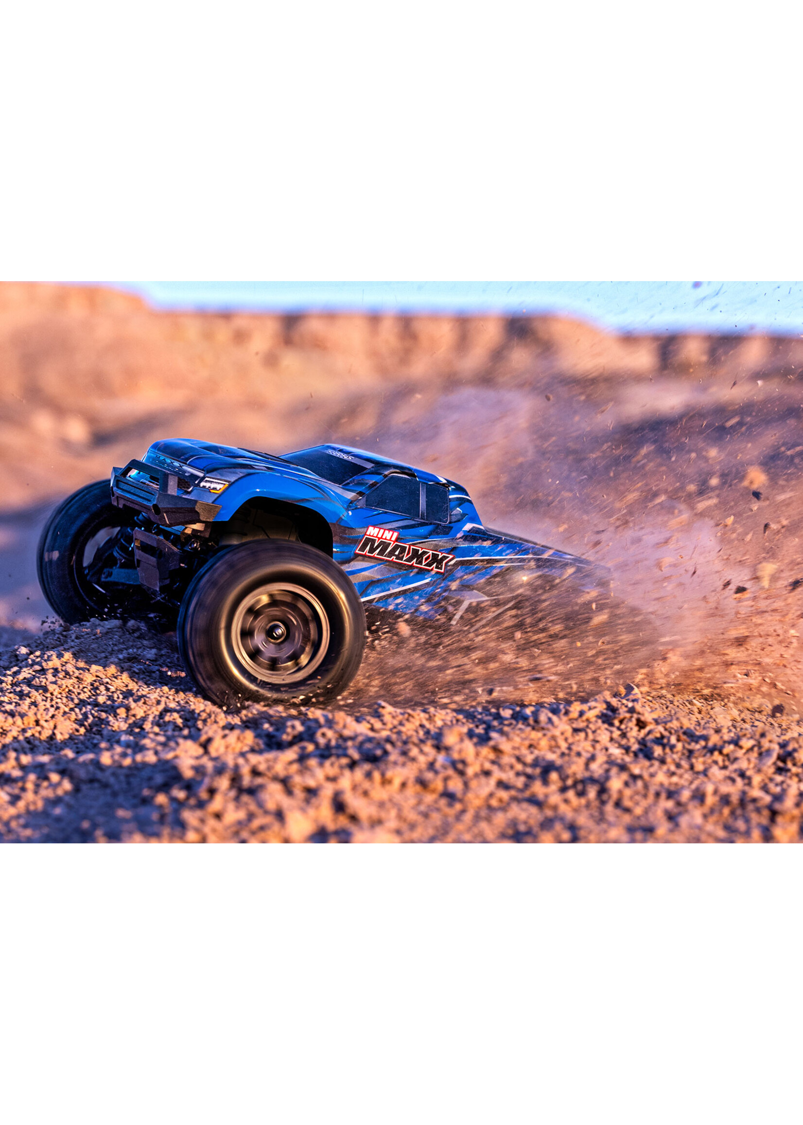 Traxxas 1071541BLUE - Mini Maxx  BL-2S 4WD - Blue