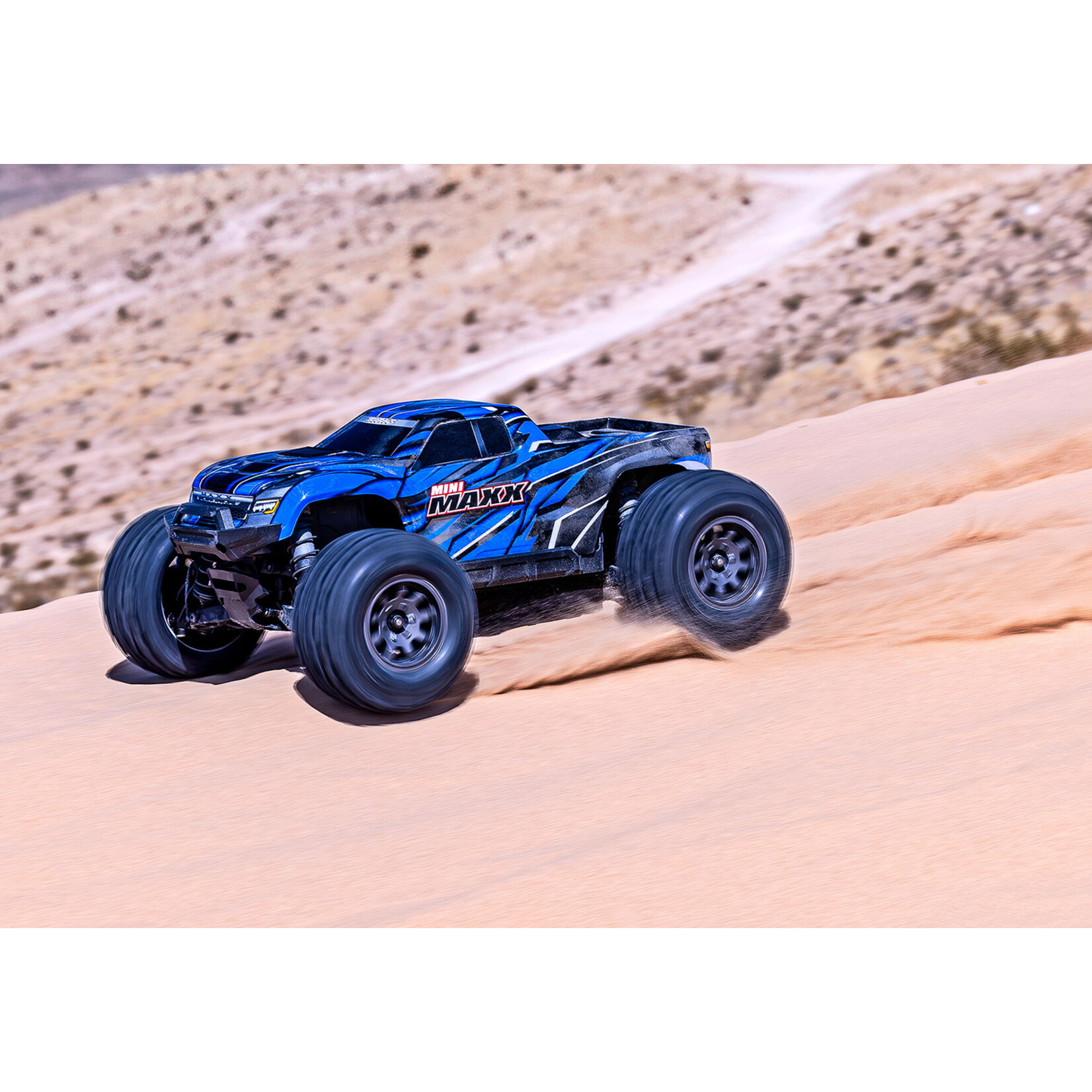 Traxxas 1071541BLUE - Mini Maxx  BL-2S 4WD - Blue