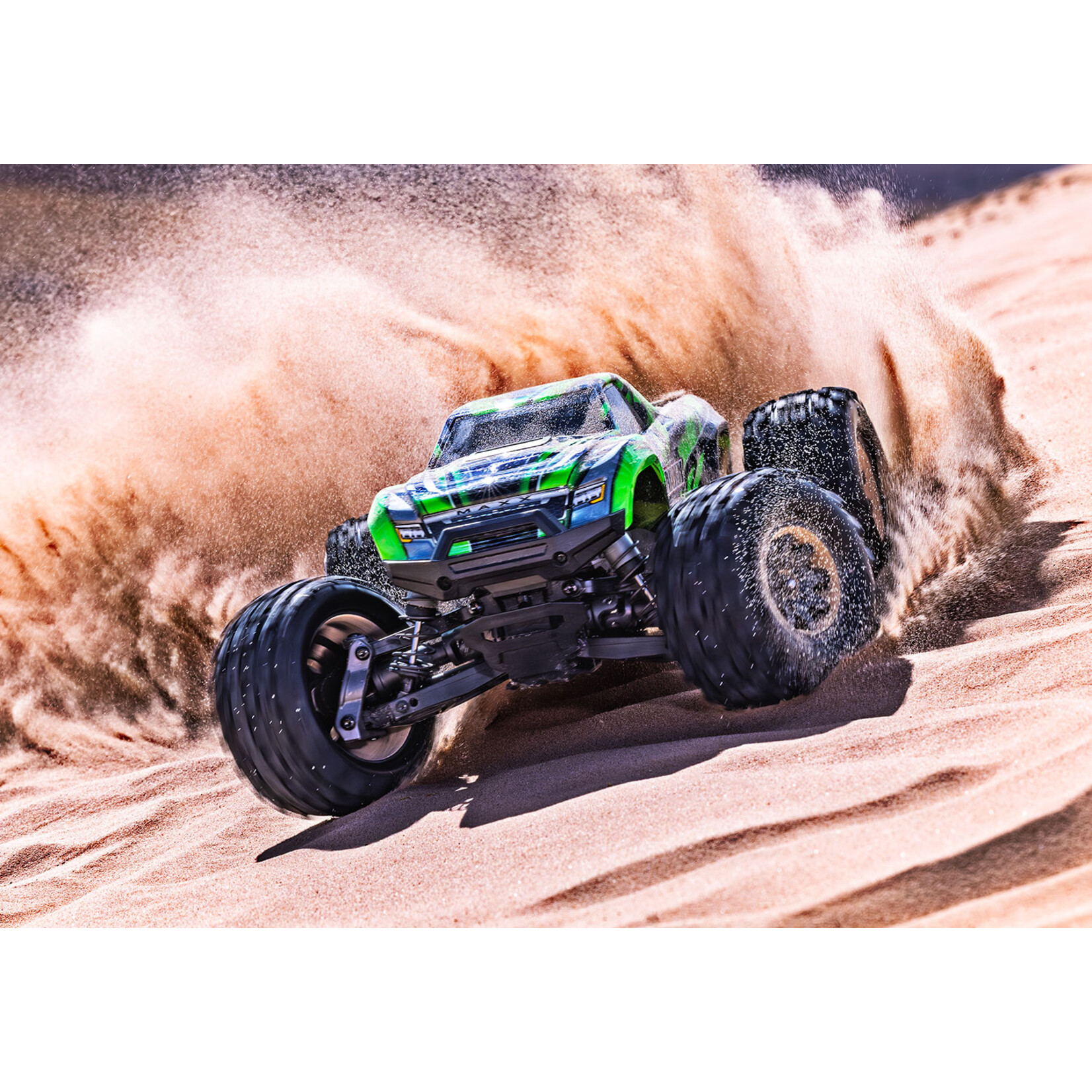 Traxxas 1071541GRN - Mini Maxx  BL-2S 4WD - Green