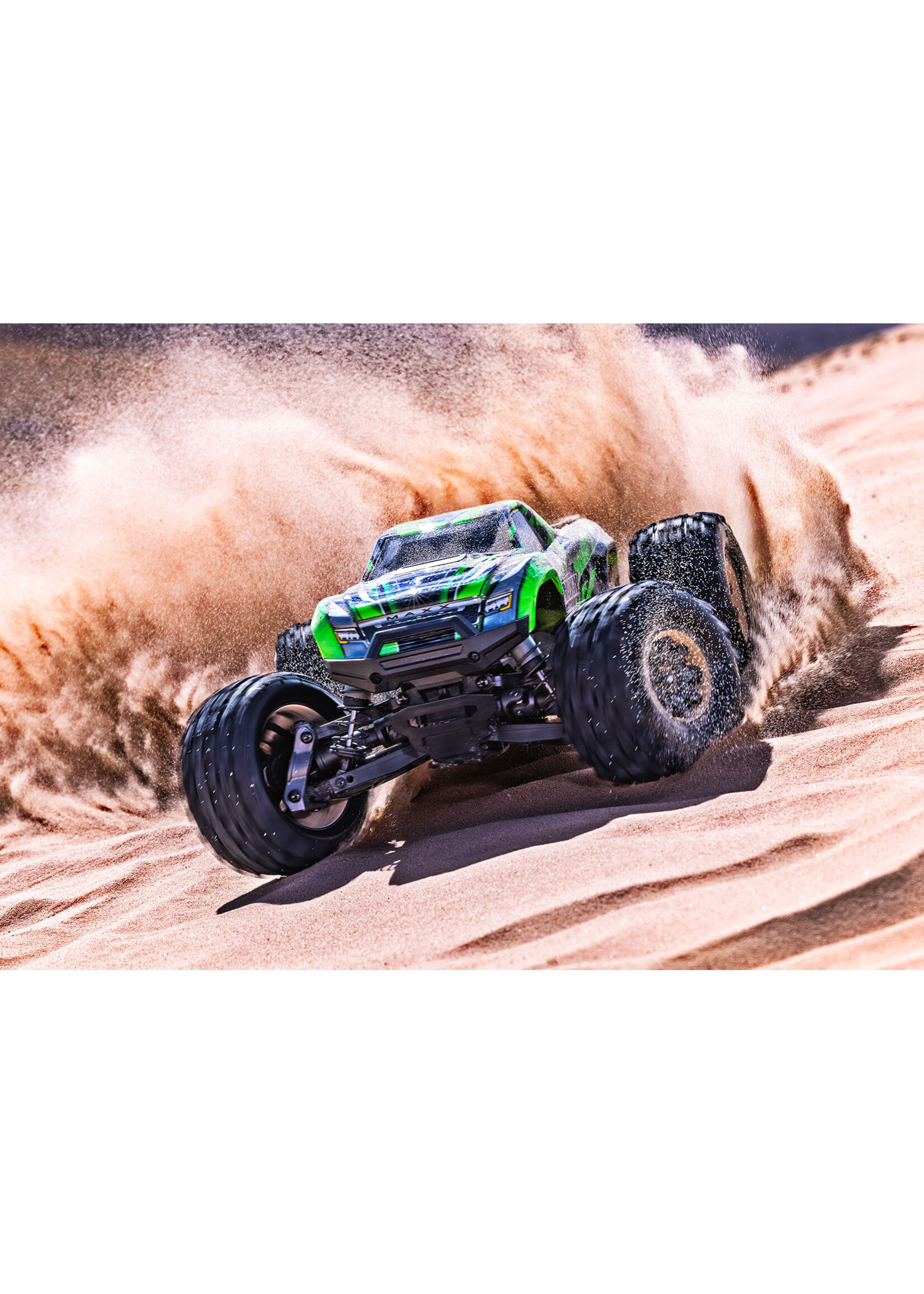 Traxxas 1071541GRN - Mini Maxx  BL-2S 4WD - Green