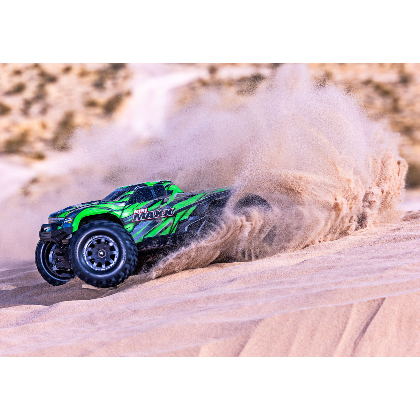 Traxxas 1071541GRN - Mini Maxx  BL-2S 4WD - Green