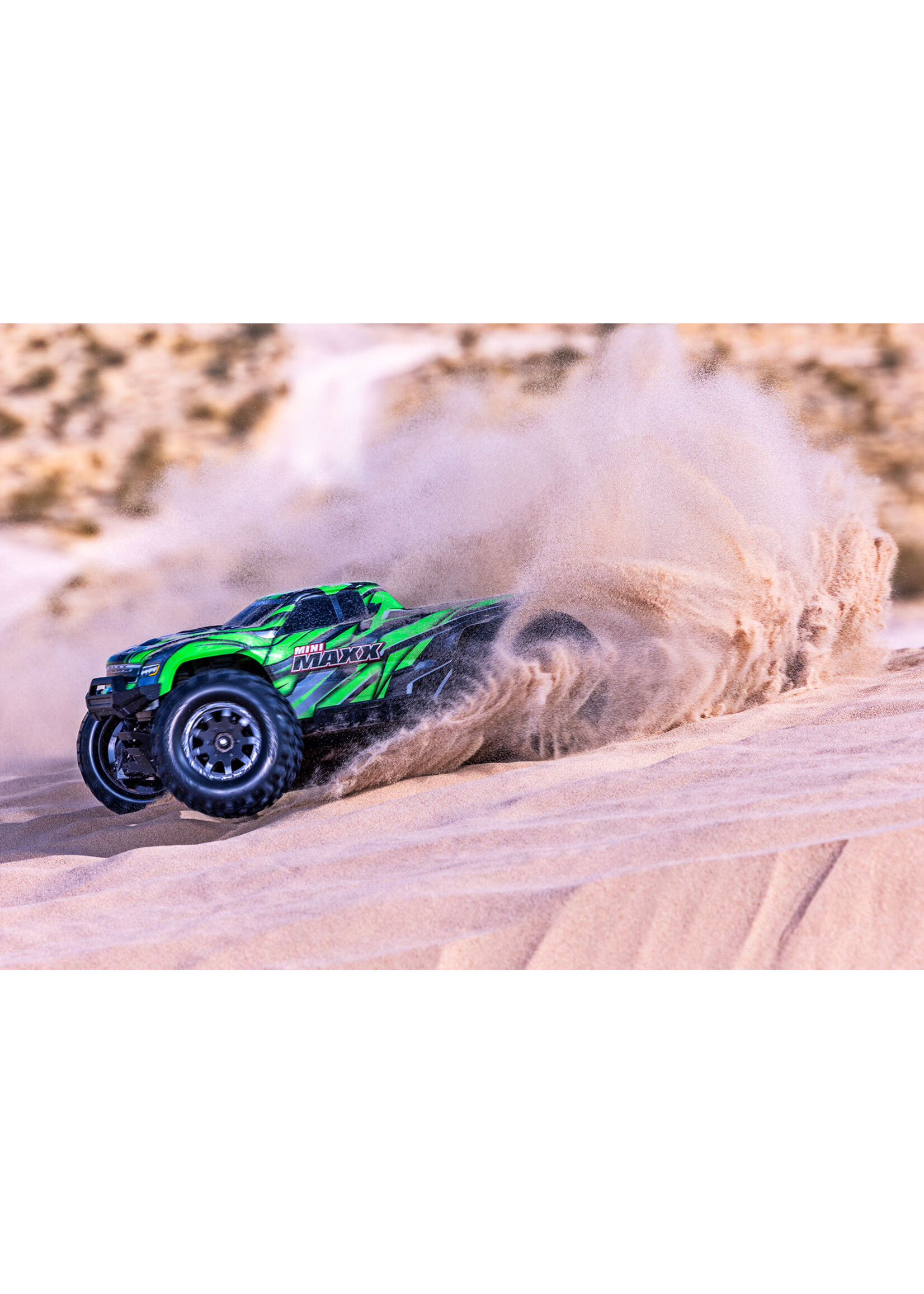 Traxxas 1071541GRN - Mini Maxx  BL-2S 4WD - Green