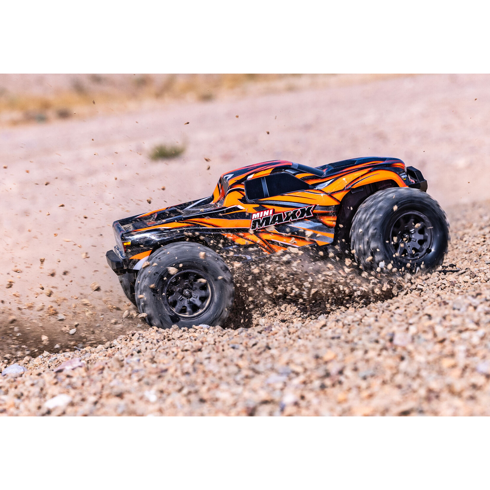 Traxxas 1071541ORNG - Mini Maxx  BL-2S 4WD - Orange
