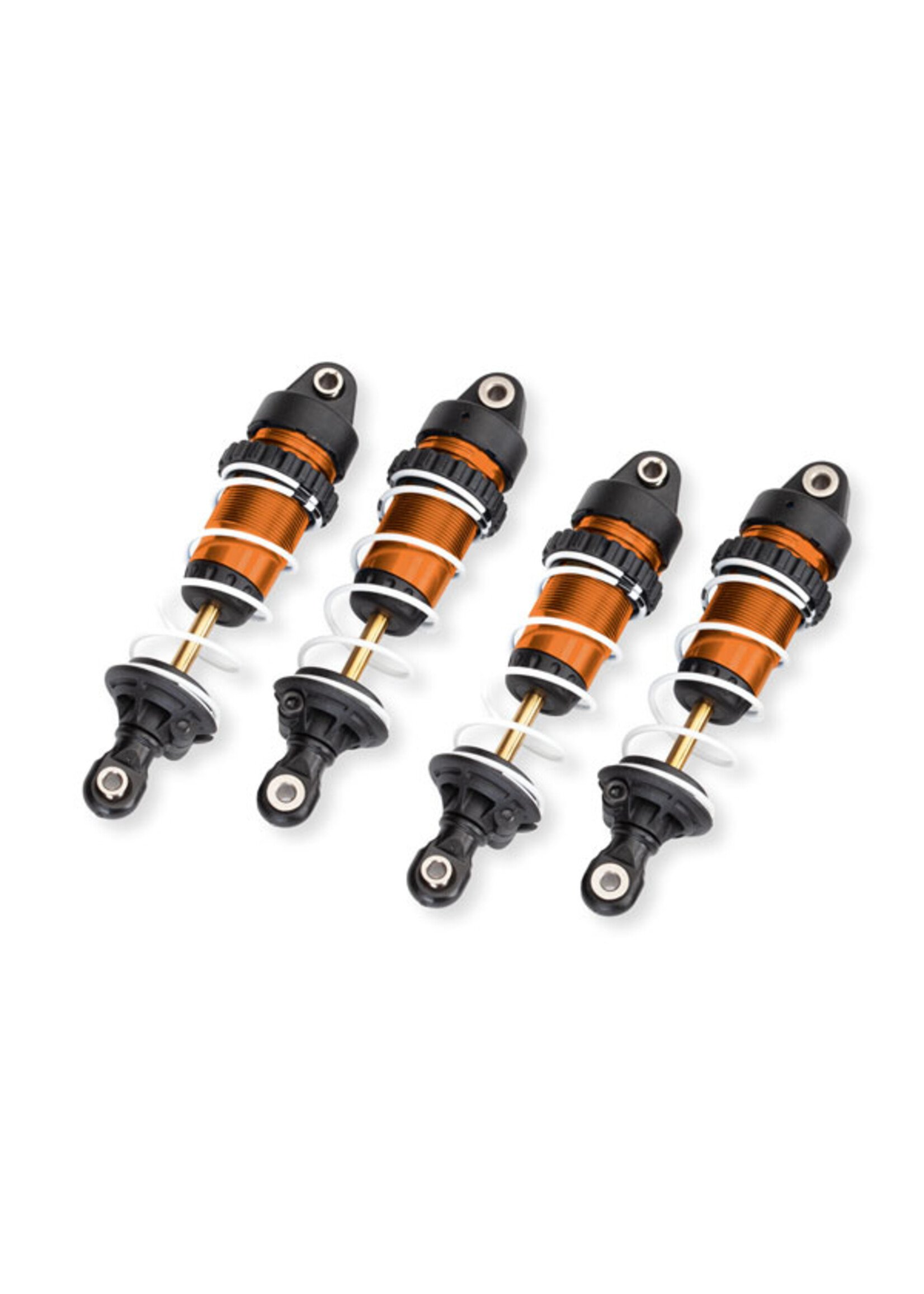 Traxxas 10765-ORNG - Mini Maxx Aluminum GTR Shocks - Orange