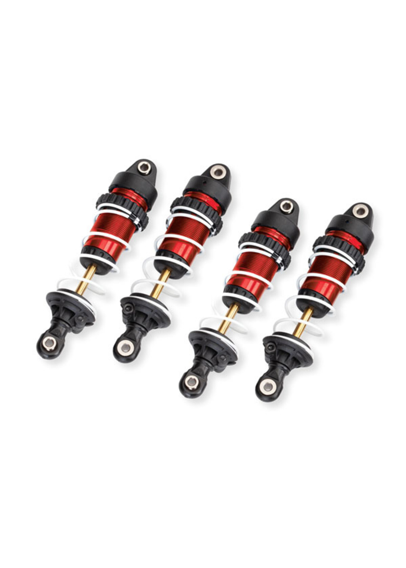 Traxxas 10765-RED - Mini Maxx Aluminum GTR Shocks - Red