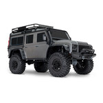 Traxxas 8220564SLVR - TRX-4 Defender, Clipless - Silver