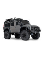 Traxxas 8220564SLVR - TRX-4 Defender, Clipless - Silver