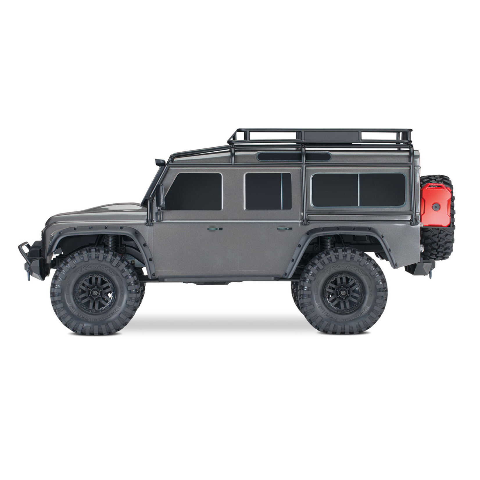 Traxxas 8220564SLVR - TRX-4 Defender, Clipless - Silver