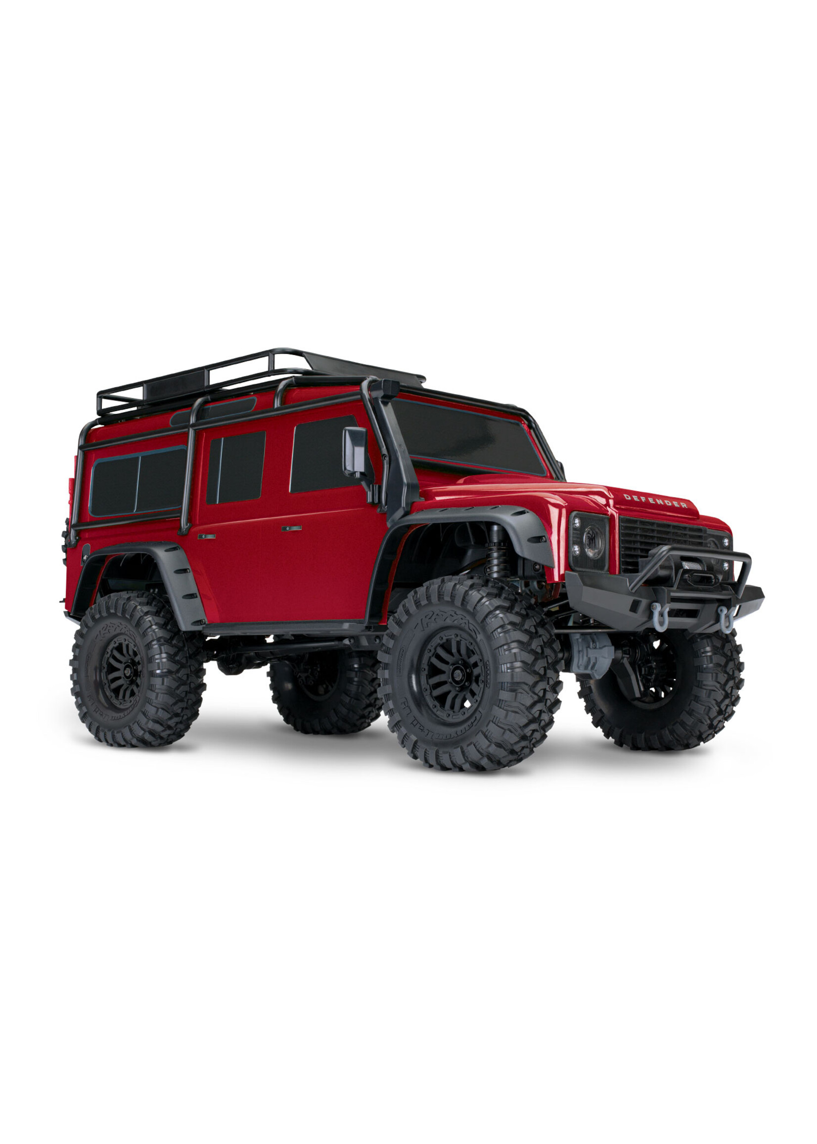 Traxxas Traxxas 8220564RED - TRX-4 Defender, Clipless - Red