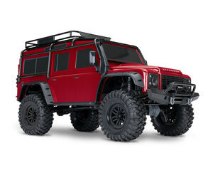 Traxxas Traxxas 8220564RED - TRX-4 Defender, Clipless - Red - Hub