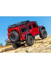Traxxas Traxxas 8220564RED - TRX-4 Defender, Clipless - Red