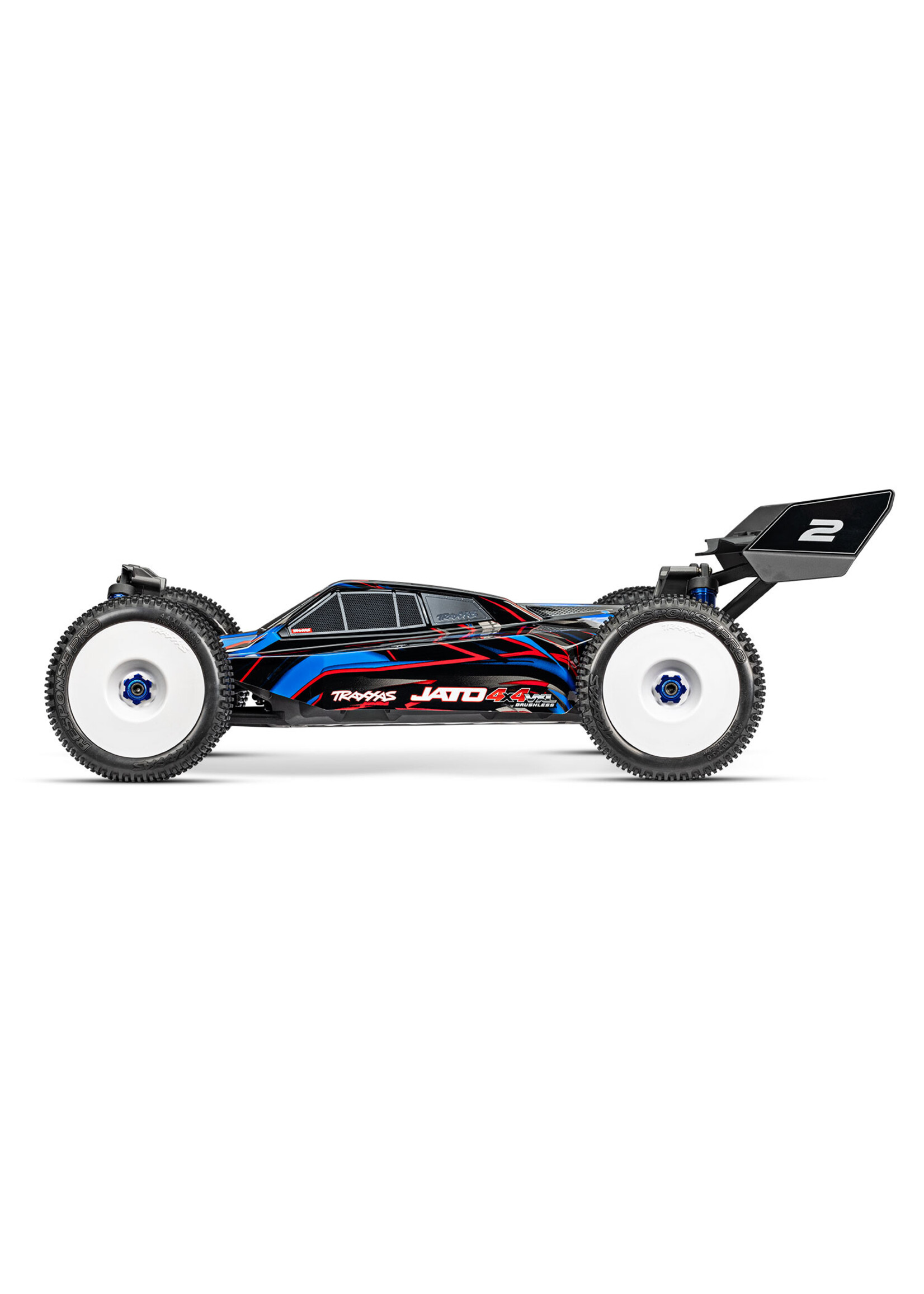 Traxxas 903864BLUE - Jato 4X4 VXL Brushless 4S - Blue