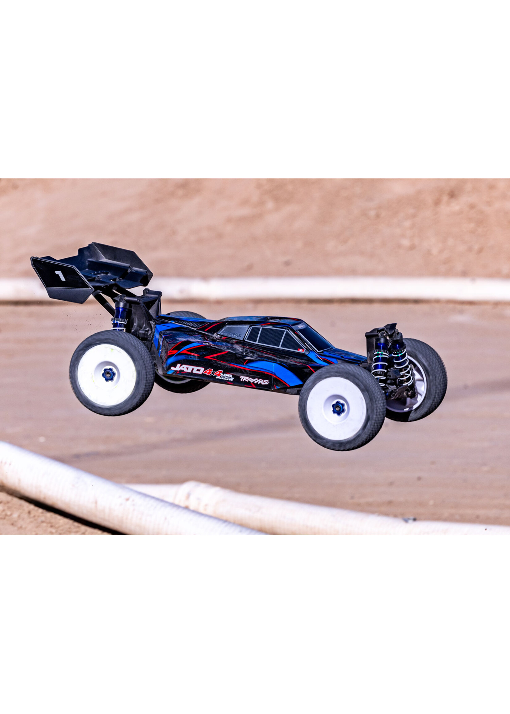 Traxxas 903864BLUE - Jato 4X4 VXL Brushless 4S - Blue