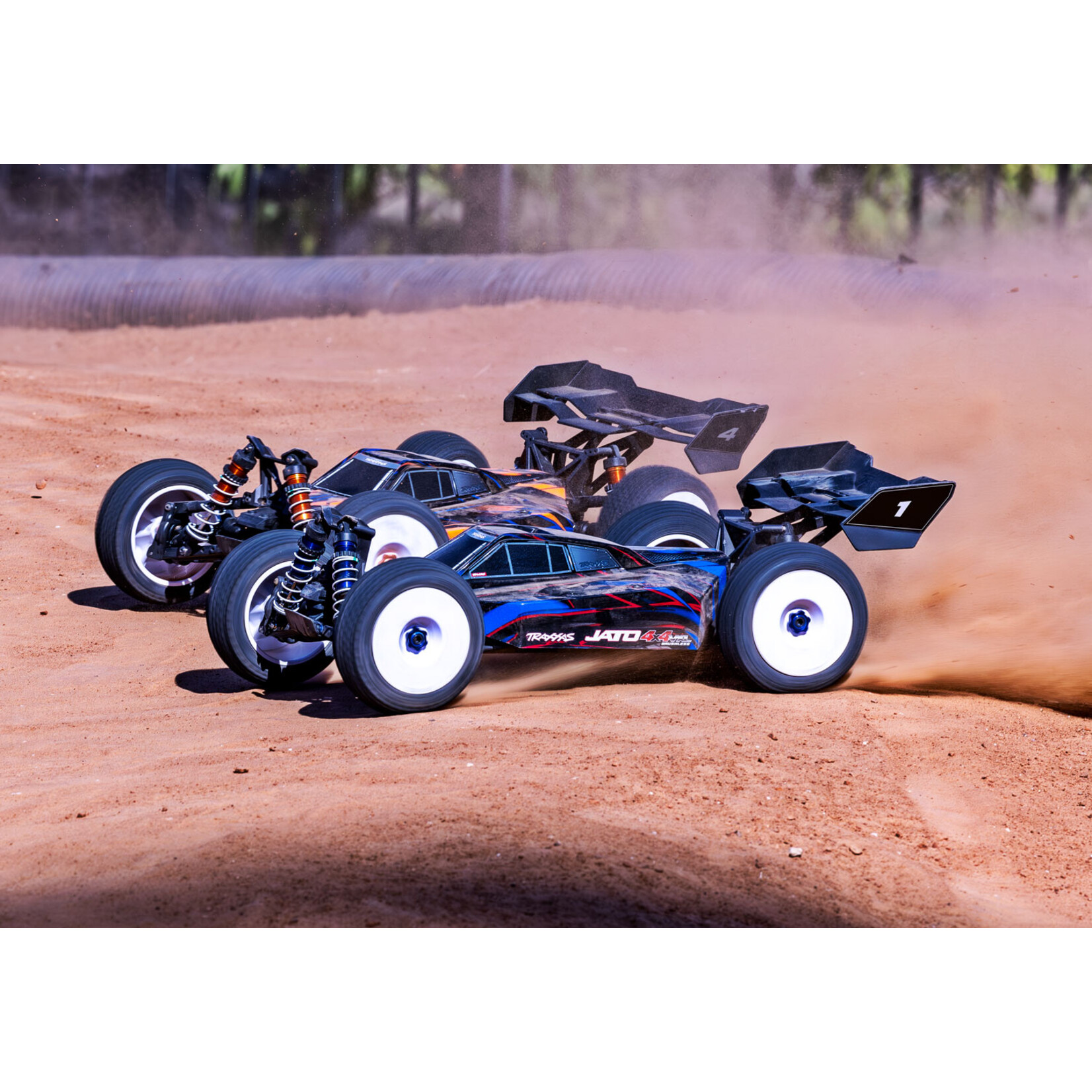 Traxxas 903864BLUE - Jato 4X4 VXL Brushless 4S - Blue
