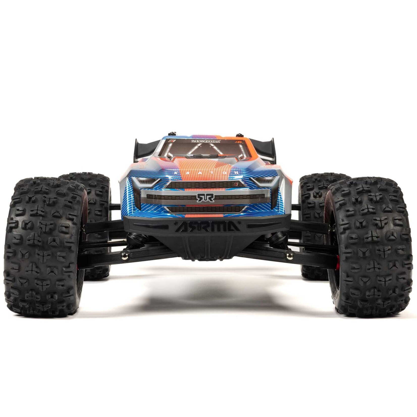Arrma 1/8 Kraton 6S 4x4 BLX Brushless Speed Truck RTR - Blue/Orange