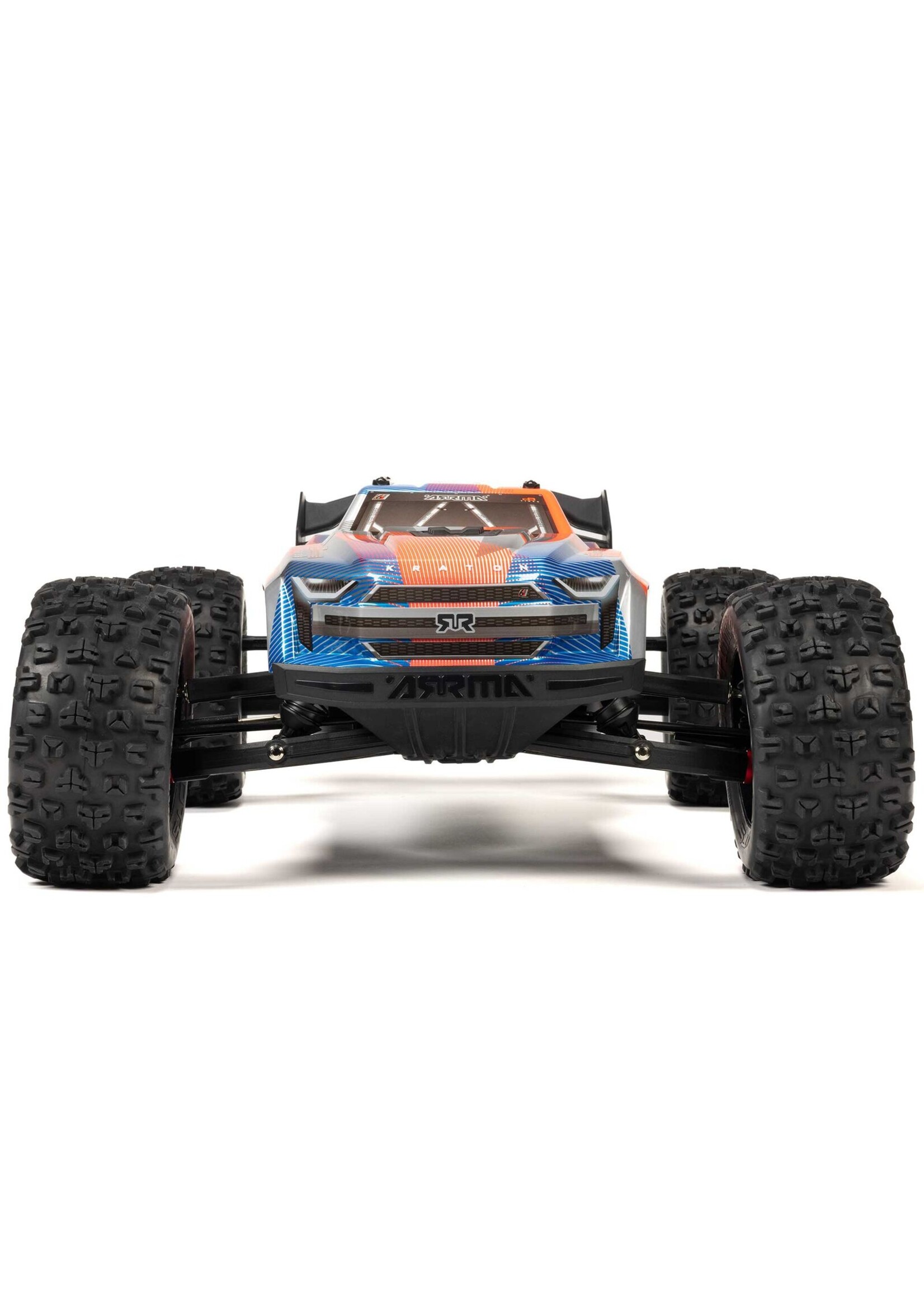 Arrma 1/8 Kraton 6S 4x4 BLX Brushless Speed Truck RTR - Blue/Orange