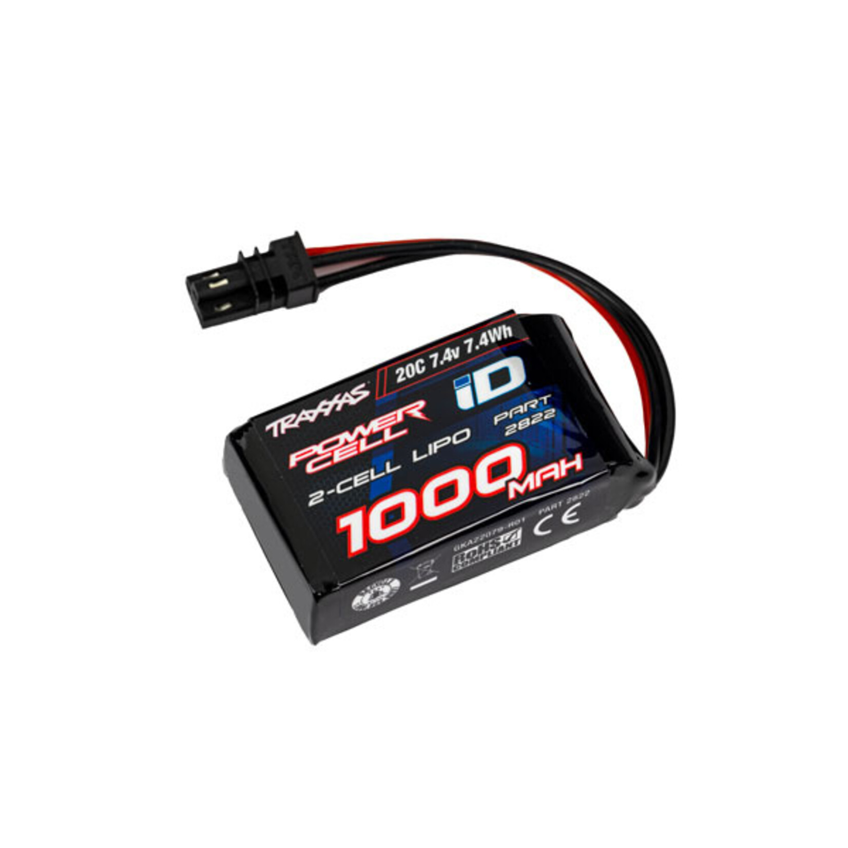 Traxxas 2822 - 2S LiPo 1000mAh 7.4V 20C