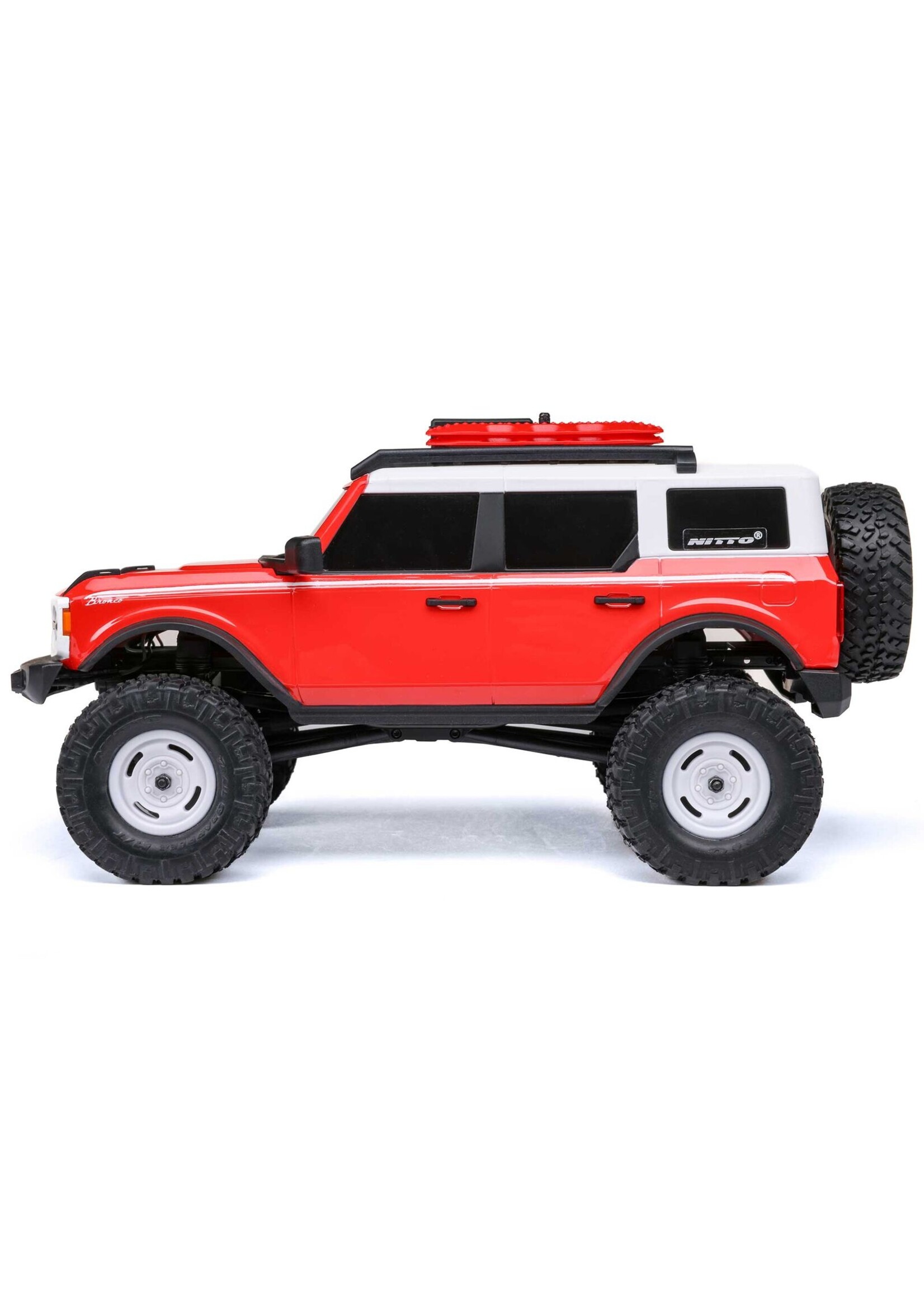 Axial 1/24 SCX24 Ford Bronco Heritage Edition 4X4 RTR Brushed Rock Crawler - Red