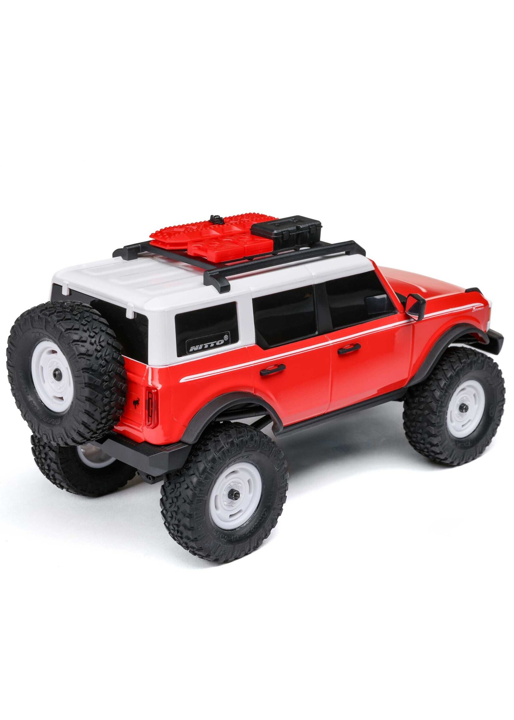 Axial 1/24 SCX24 Ford Bronco Heritage Edition 4X4 RTR Brushed Rock Crawler - Red