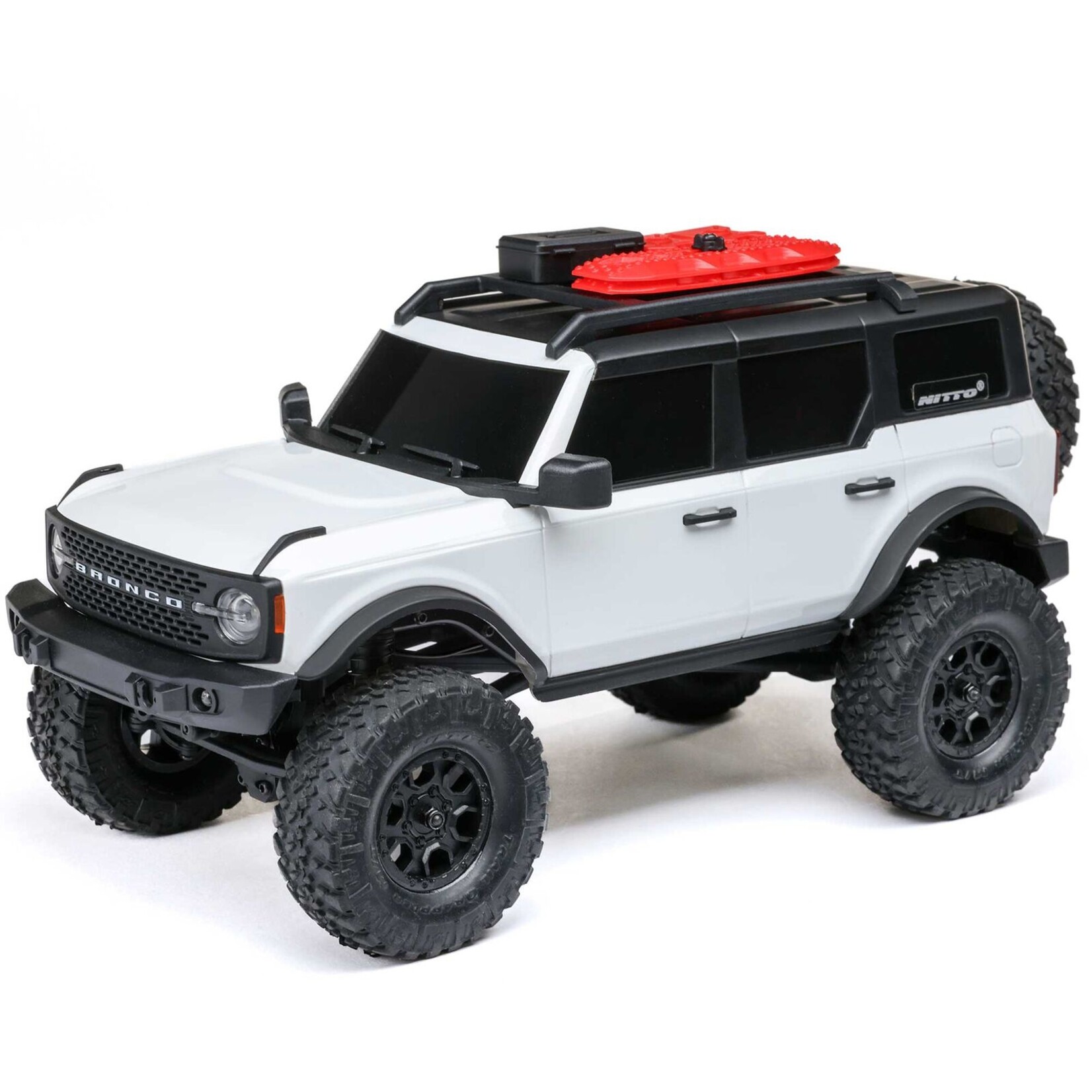 Axial 1/24 SCX24 Ford Bronco 4X4 RTR Brushed Rock Crawler - White
