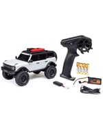 Axial 1/24 SCX24 Ford Bronco 4X4 RTR Brushed Rock Crawler - White