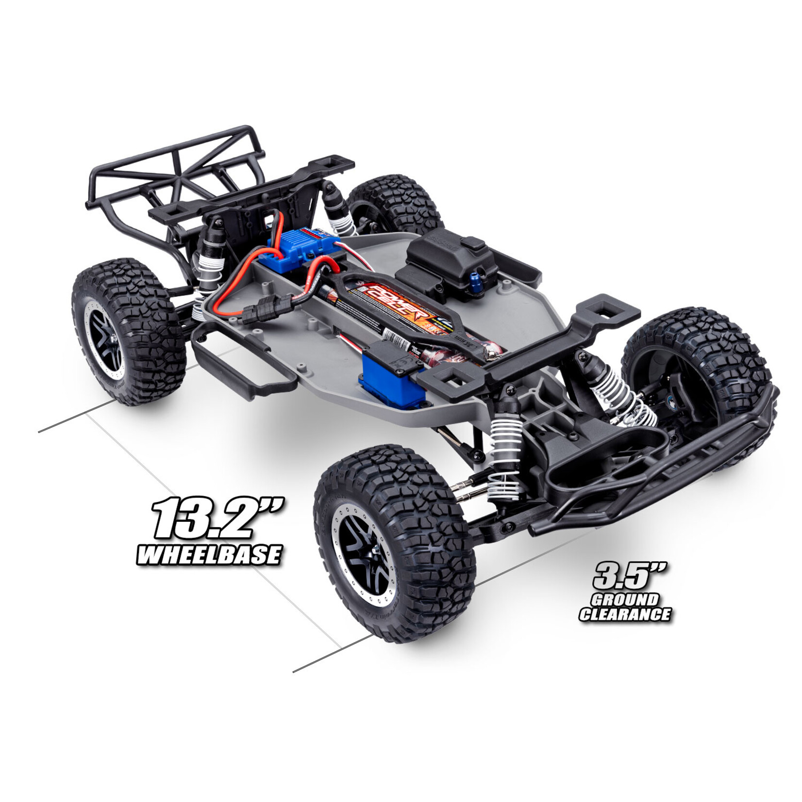 Traxxas 582348ORNG - 1/10 Slash USB-C HD - Orange