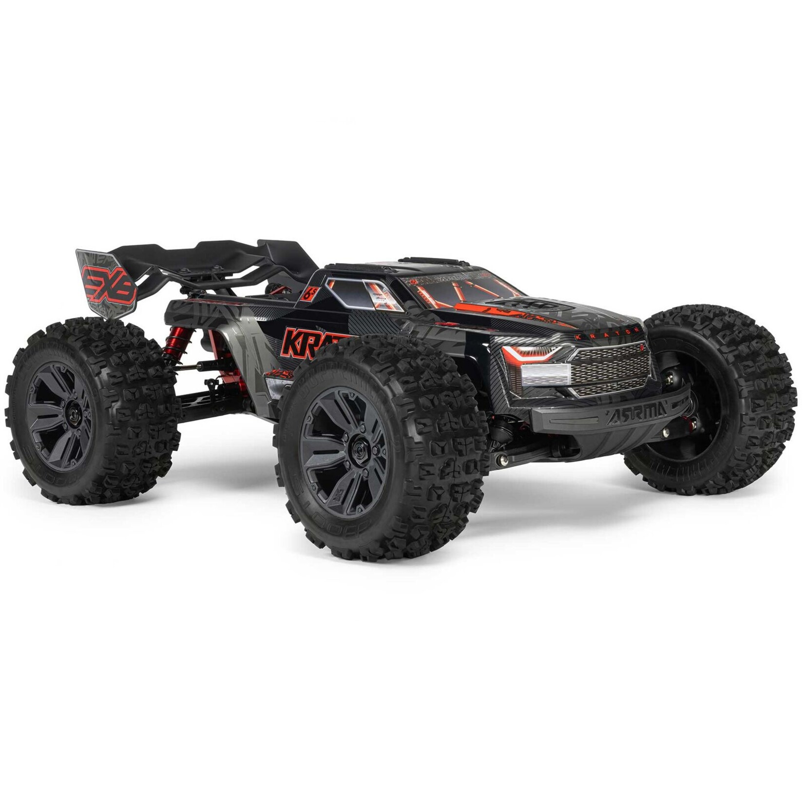 Arrma ARA8708V6T1 - 1/8 Kraton 4x4 6S EXB BLX RTR - Black