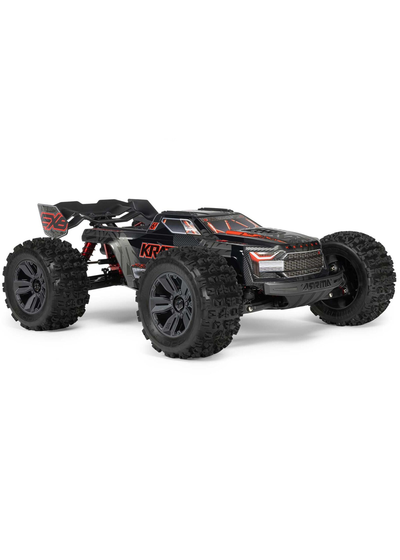 Arrma ARA8708V6T1 - 1/8 Kraton 4x4 6S EXB BLX RTR - Black