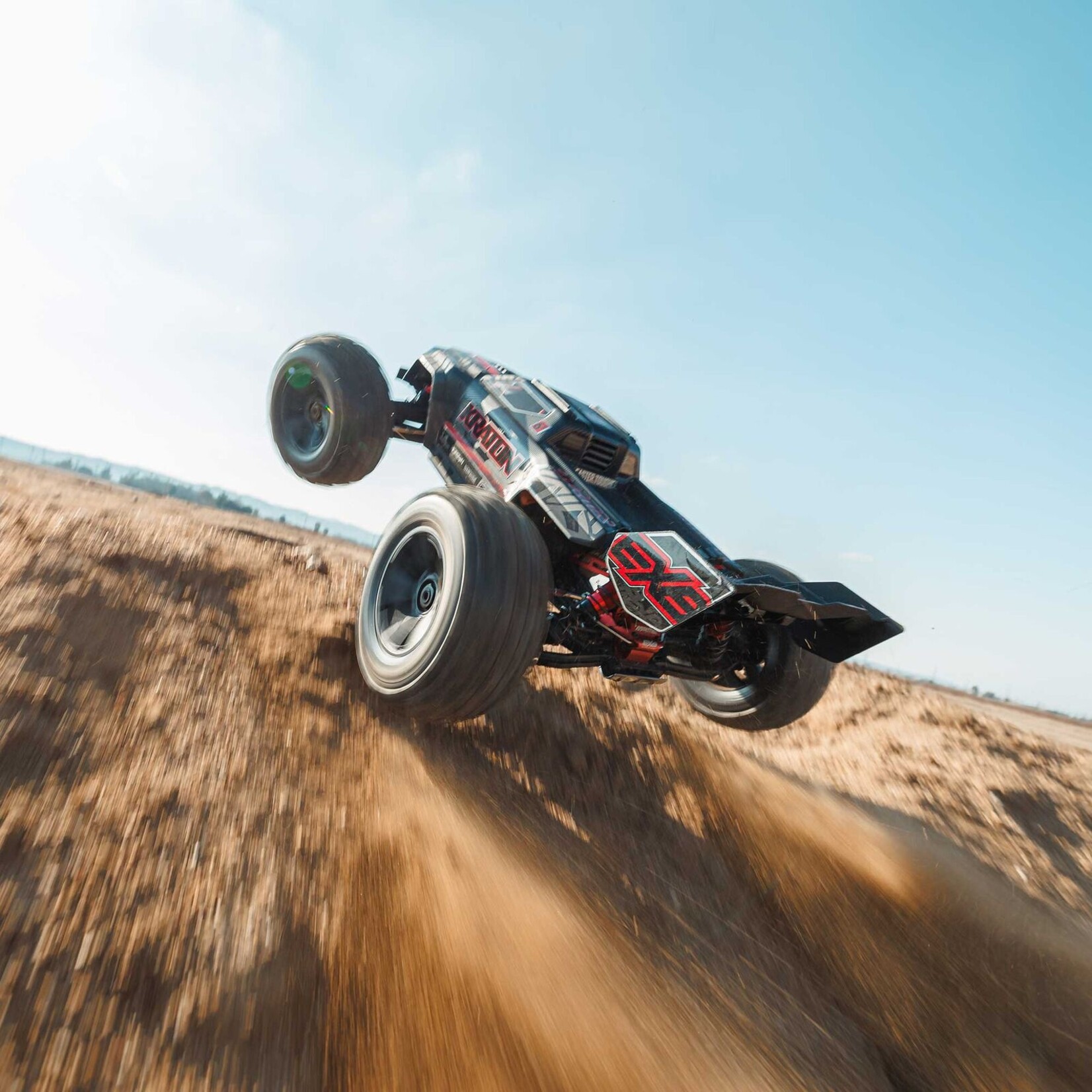 Arrma ARA8708V6T1 - 1/8 Kraton 4x4 6S EXB BLX RTR - Black