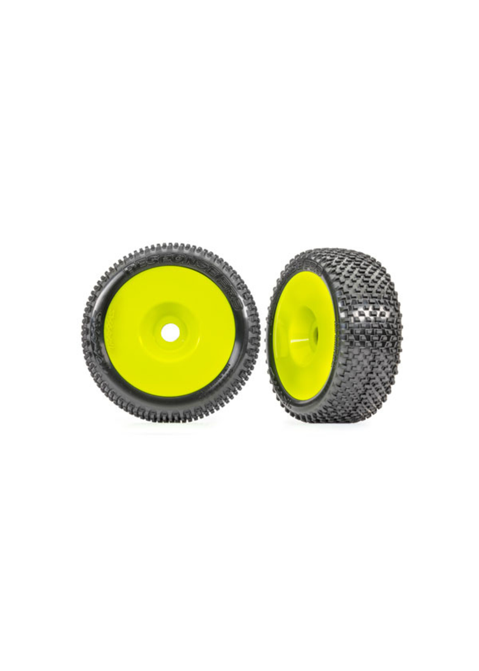 Traxxas 9074-YLW - Response Pro Tires & Wheels - Yellow