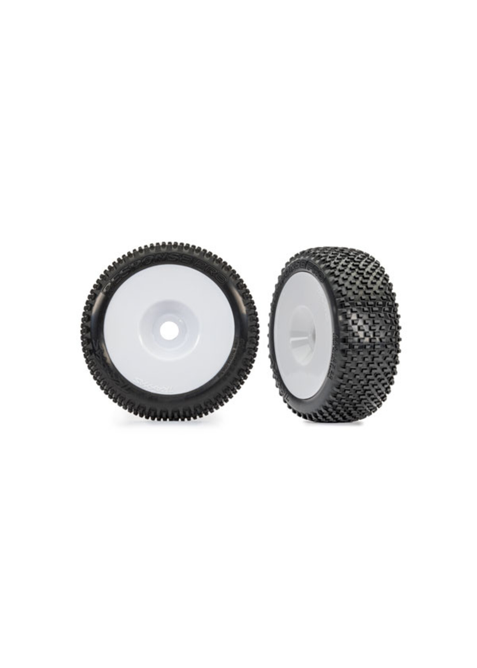 Traxxas 9074-WHT - Response Pro Tires & Wheels - White