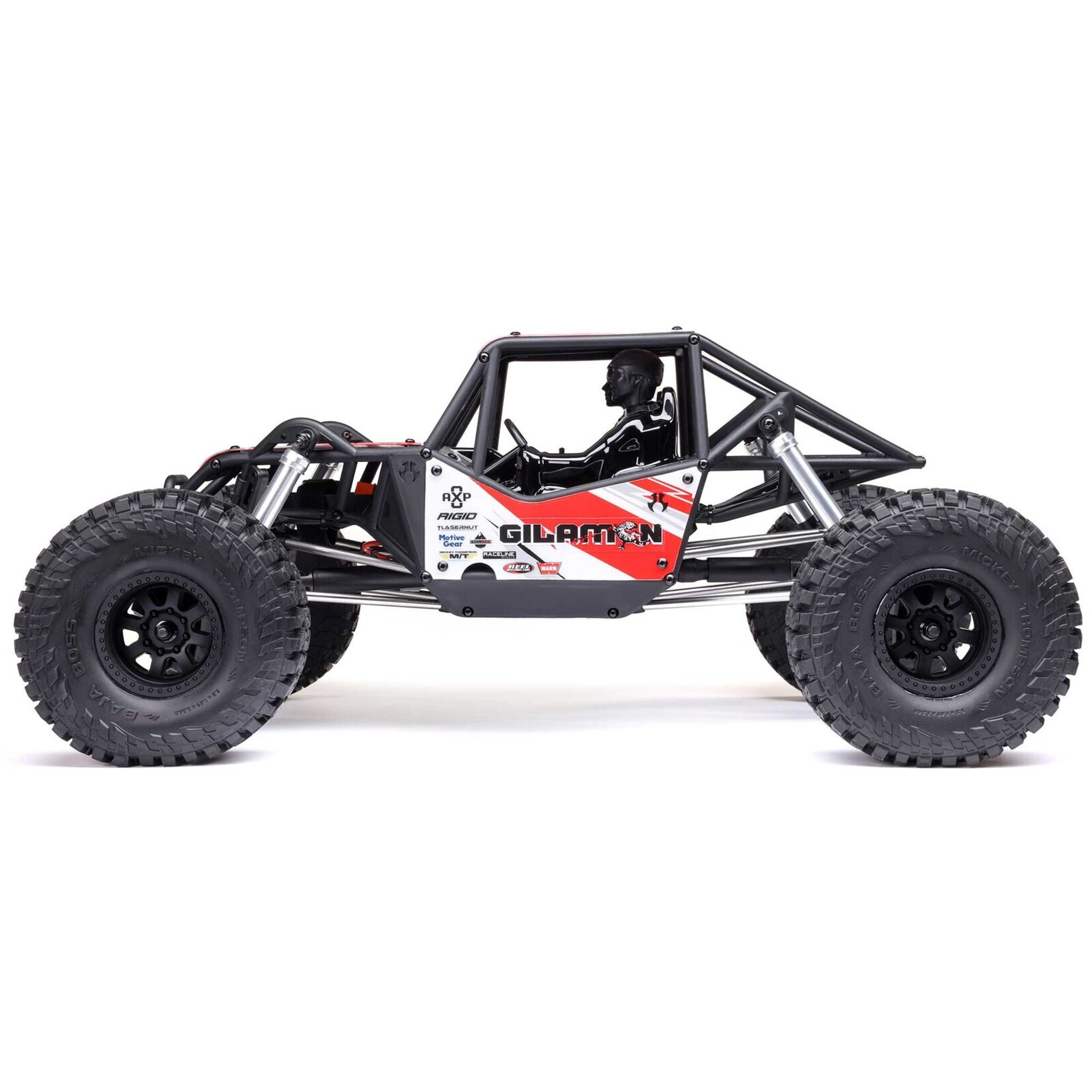 Axial AXI-1207T2 - AXP8 Gilamon 2.2 4X4 Brushed Trail Buggy, RTR - Red