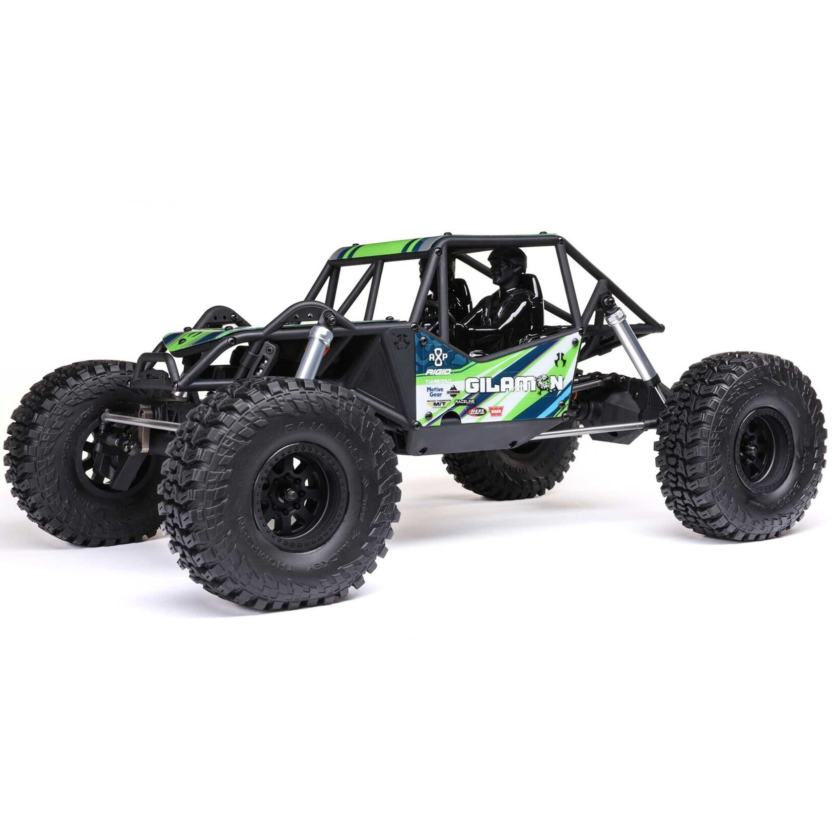 Axial AXI-1207T1 - AXP8 Gilamon 2.2 4X4 Brushed Trail Buggy, RTR - Green