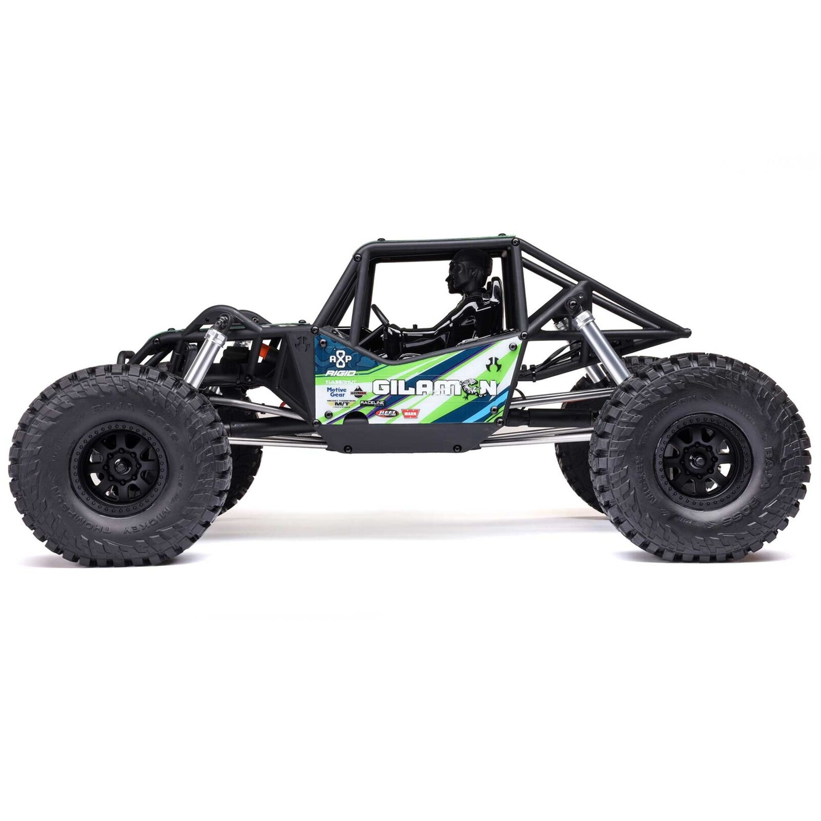 Axial AXI-1207T1 - AXP8 Gilamon 2.2 4X4 Brushed Trail Buggy, RTR - Green