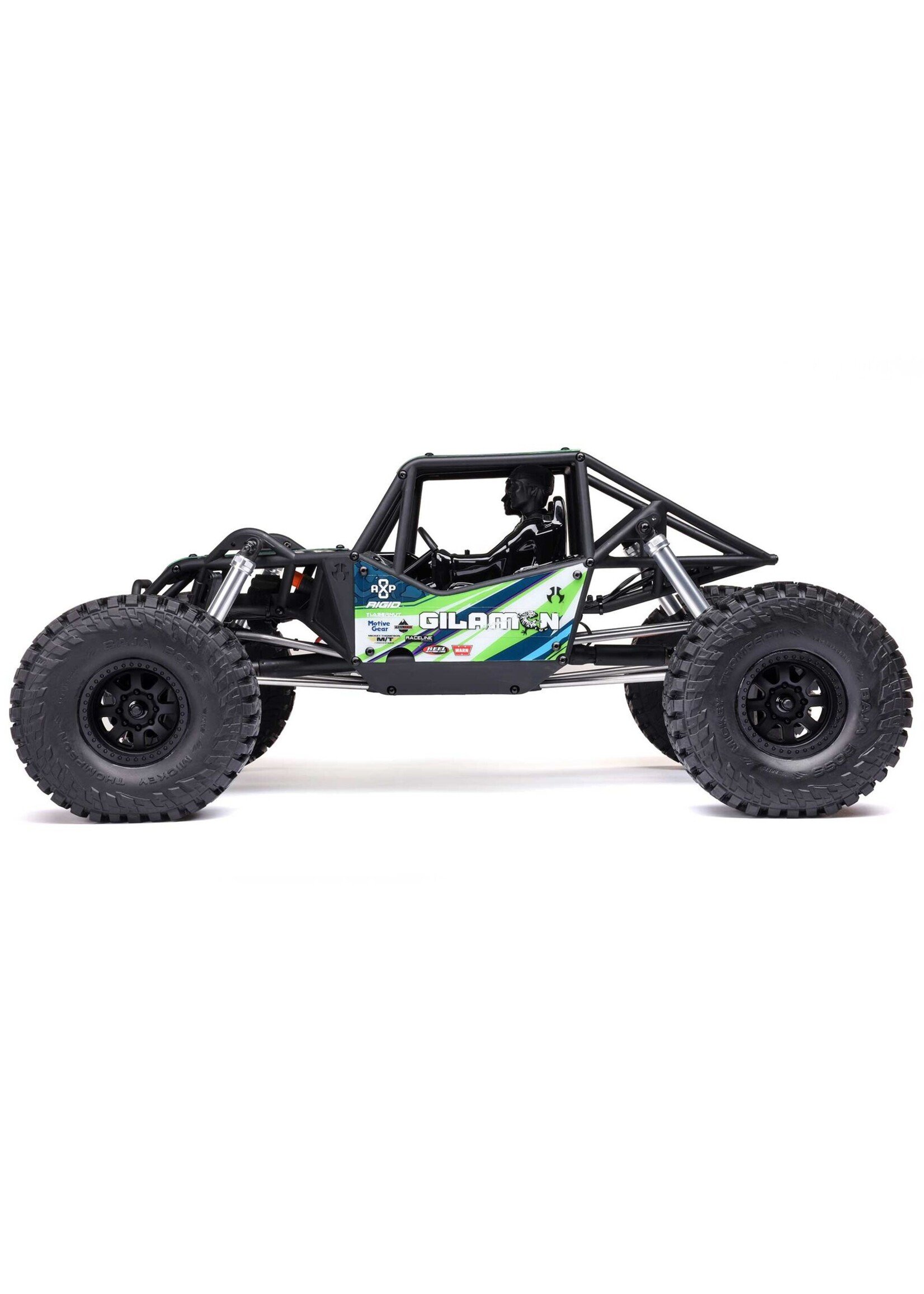 Axial AXI-1207T1 - AXP8 Gilamon 2.2 4X4 Brushed Trail Buggy, RTR - Green
