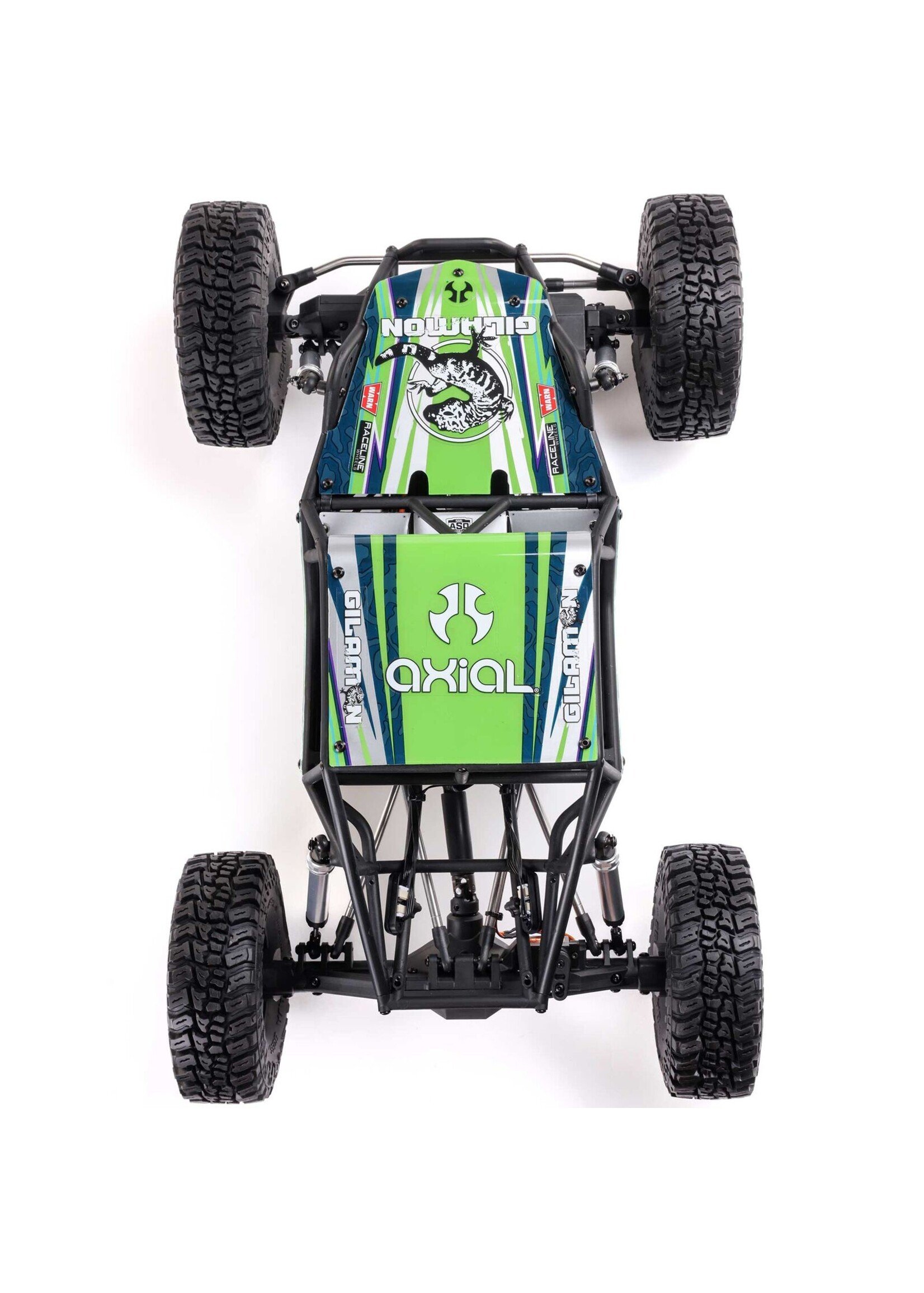 Axial AXI-1207T1 - AXP8 Gilamon 2.2 4X4 Brushed Trail Buggy, RTR - Green