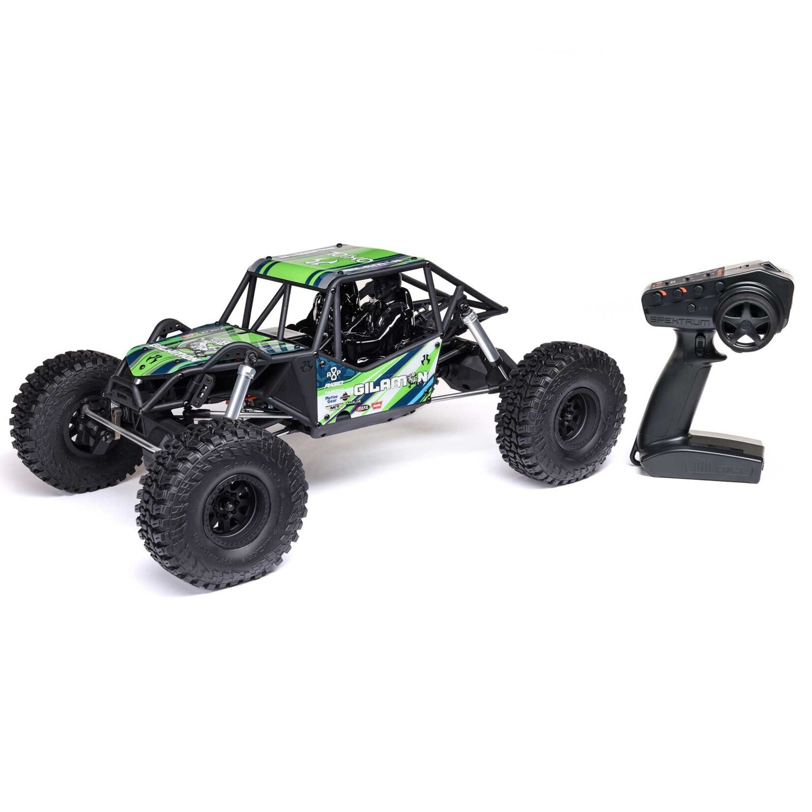 Axial AXI-1207T1 - AXP8 Gilamon 2.2 4X4 Brushed Trail Buggy, RTR - Green