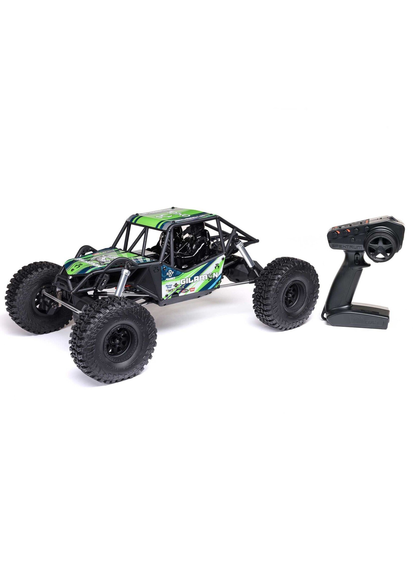 Axial AXI-1207T1 - AXP8 Gilamon 2.2 4X4 Brushed Trail Buggy, RTR - Green