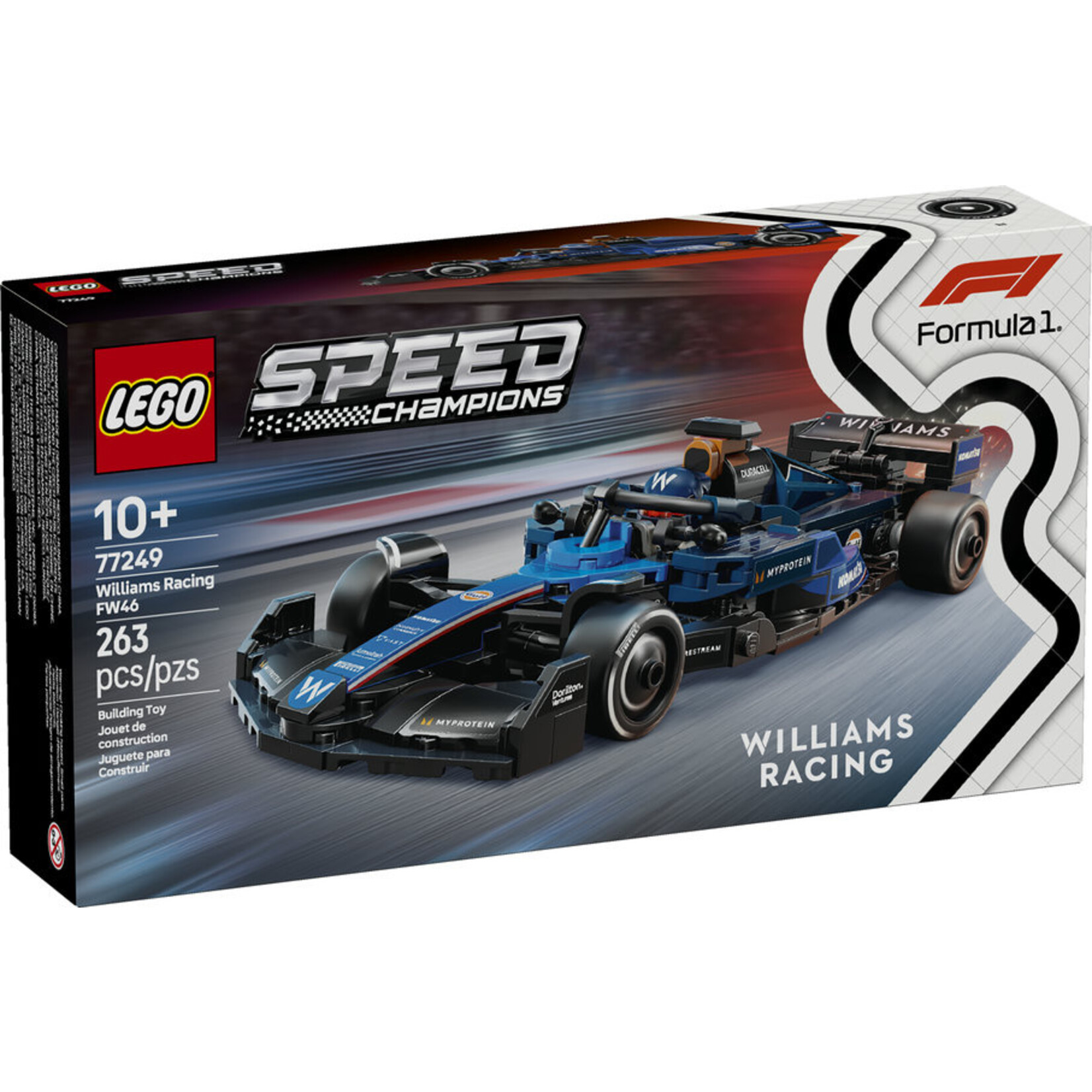 LEGO® Speed Champions 77249 - Williams Racing FW45 F1 Race Car