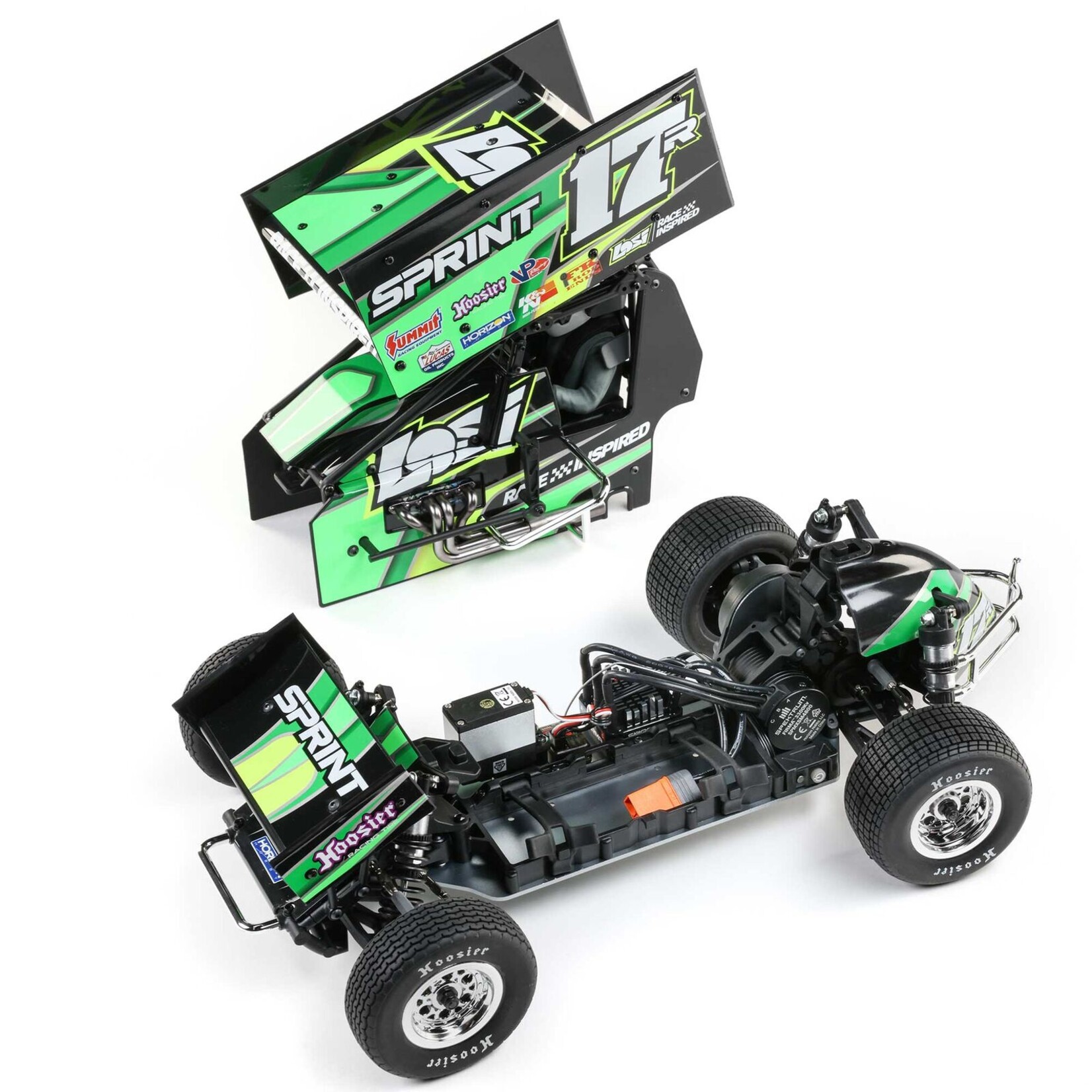 Losi LOS-1387T2 - 1/10 22S Sprint 2WD RTR - Green