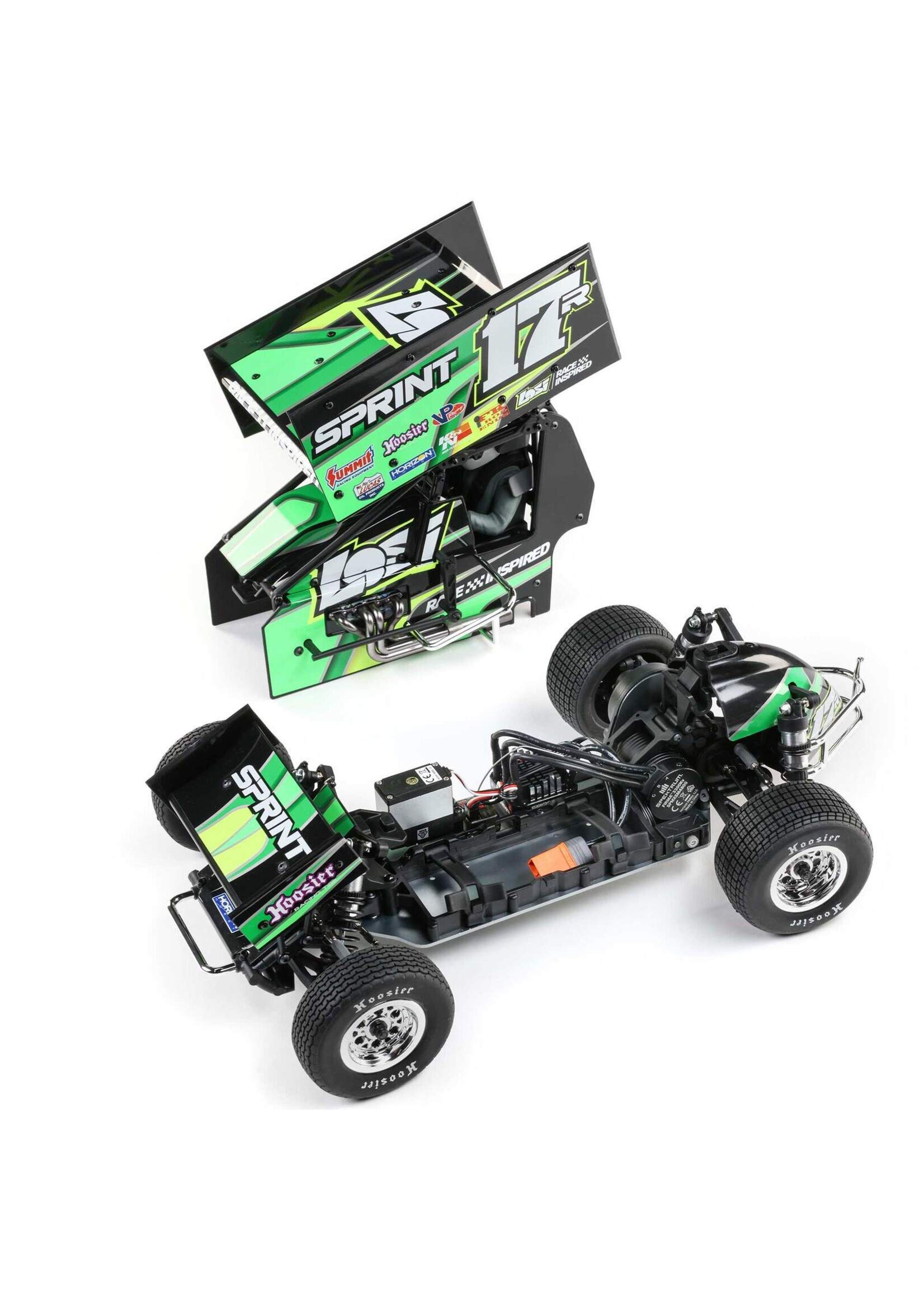 Losi LOS-1387T2 - 1/10 22S Sprint 2WD RTR - Green