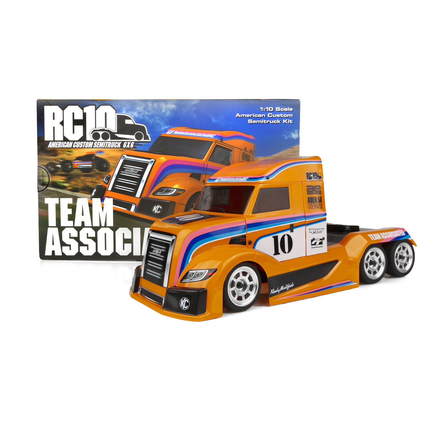 Associated ASC30139 - RC10 6x6 American Custom Semi Truck