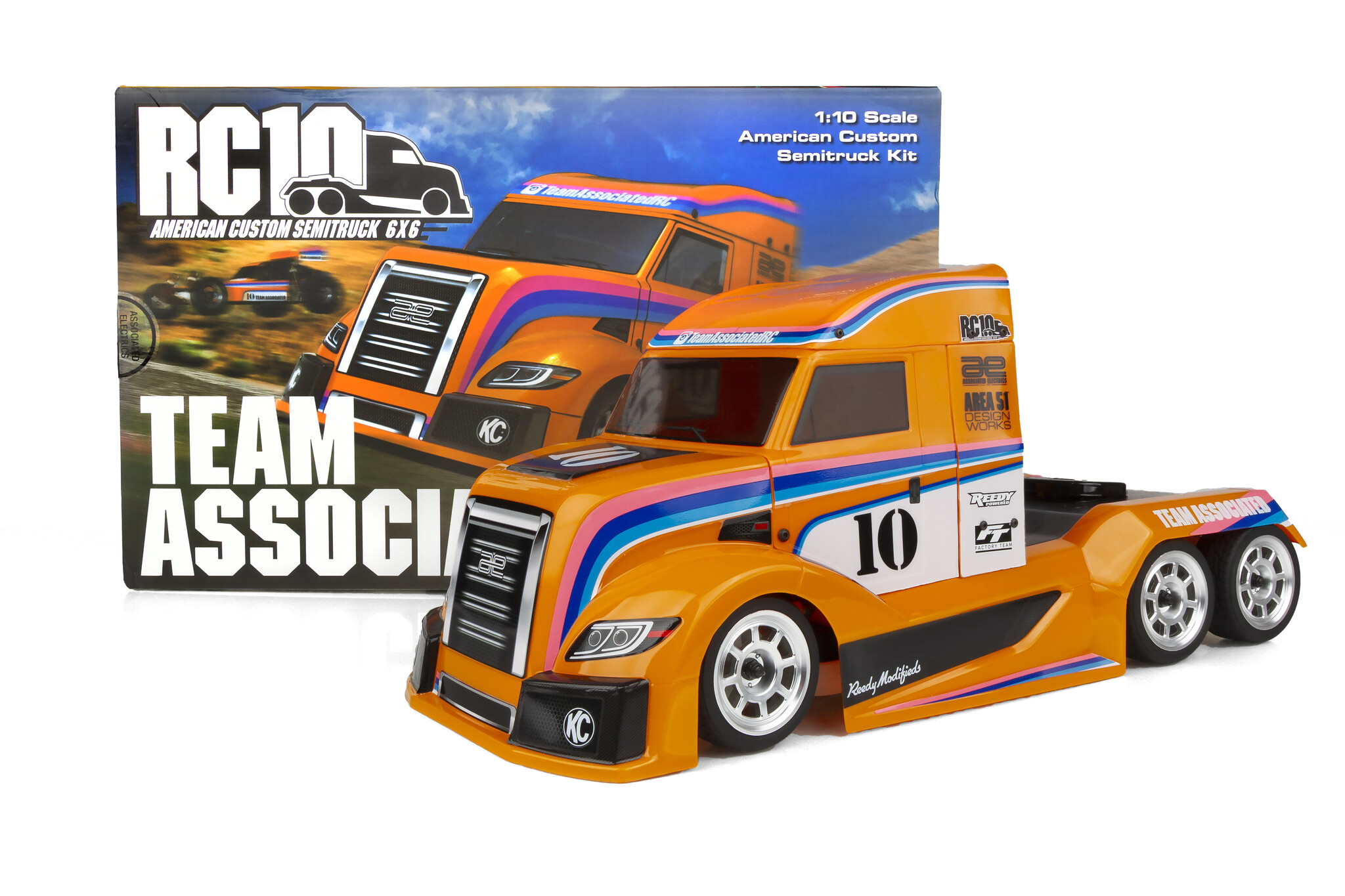 Associated ASC30139 - RC10 6x6 American Custom Semi Truck - Hub Hobby