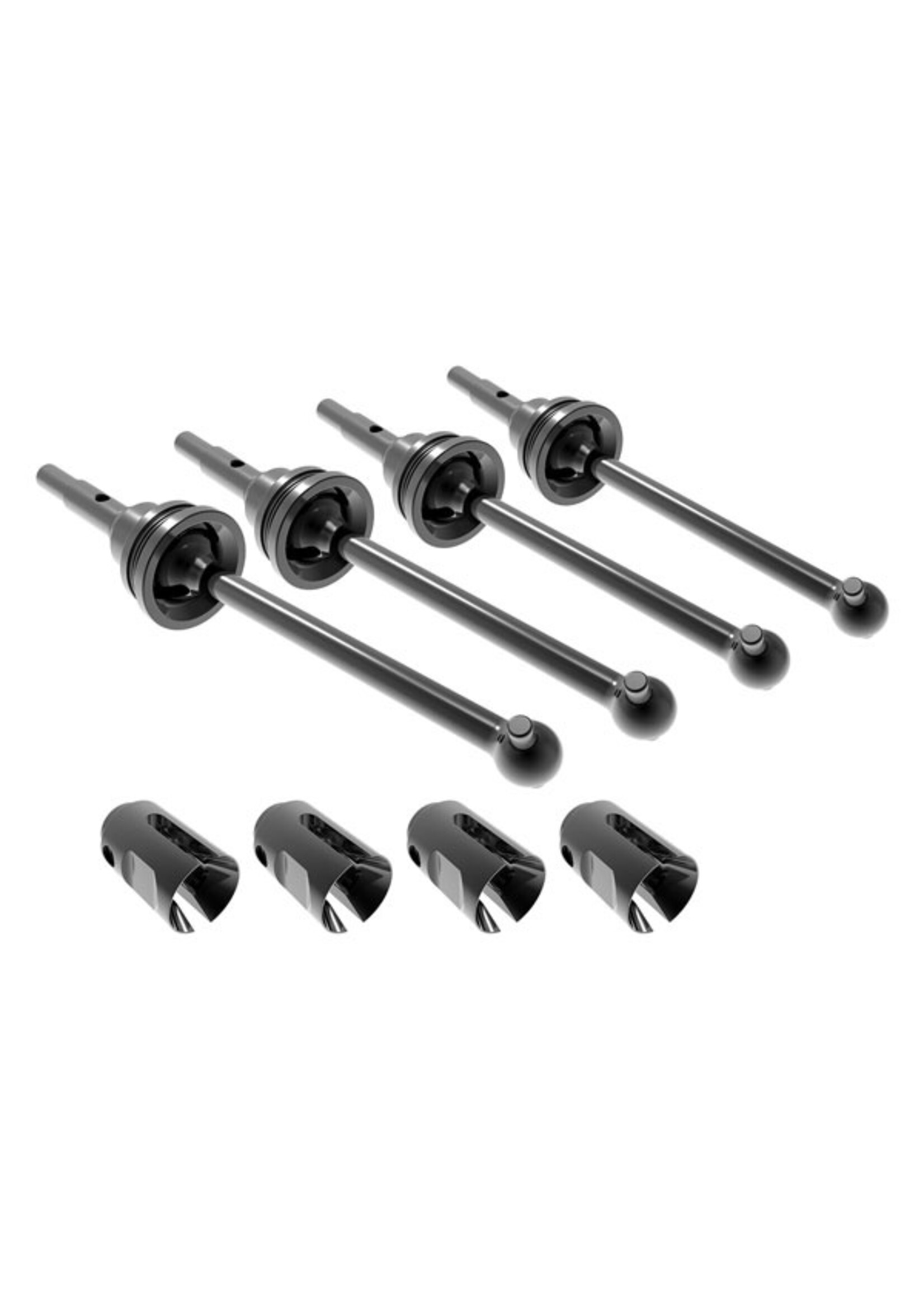 Traxxas 10750X - Mini Maxx Steel CV Driveshafts, Front or Rear