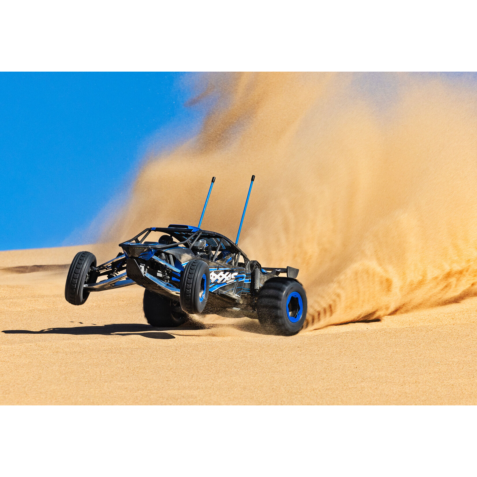 ⭐︎⭐︎ar‼️‼️‼️ Traxxas 1090764BLUE - Funco Pro Scale Sand Car 2WD 8s - Blue