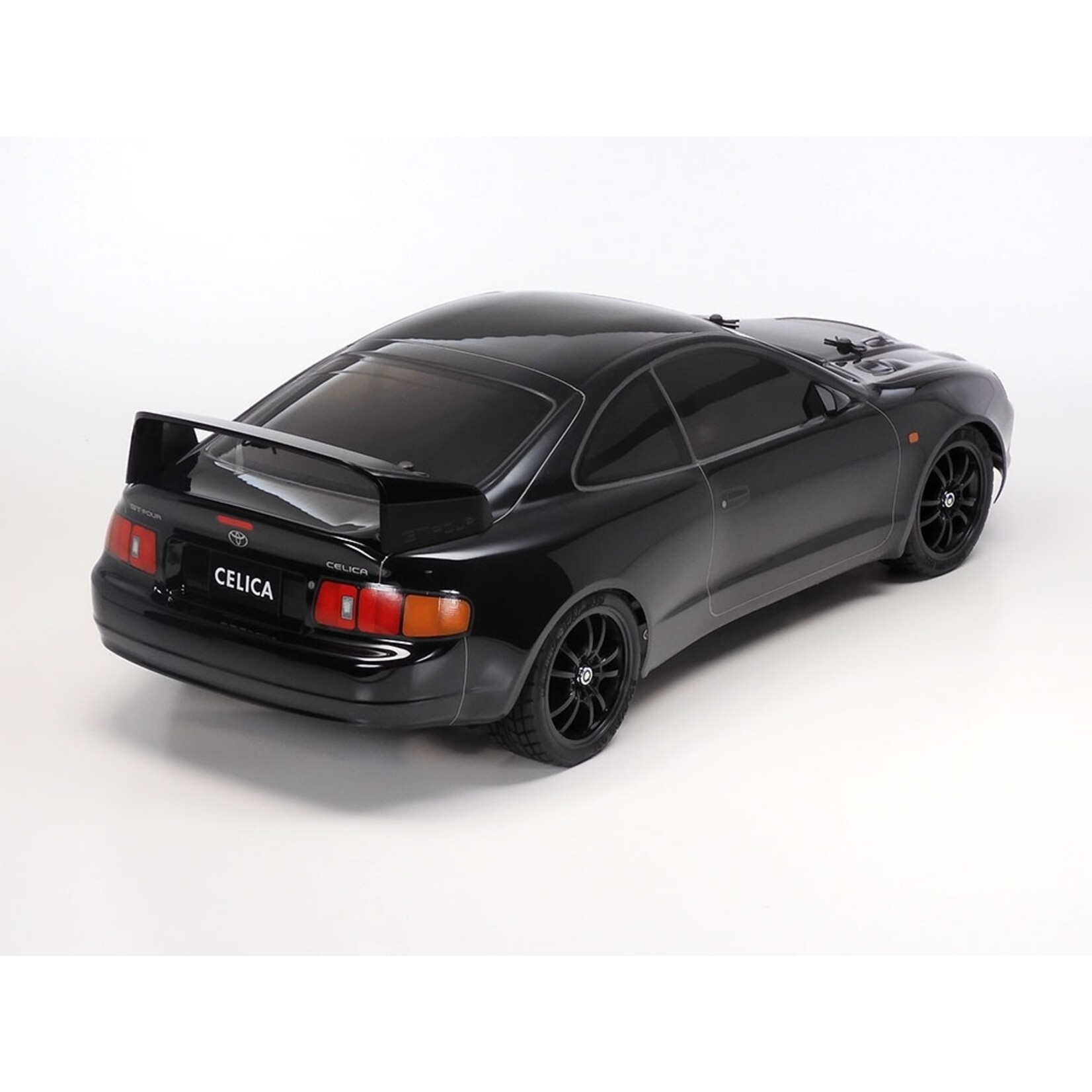 Tamiya 47510 - 1/10 RC Toyota Celica GT-Four, (ST205) Black Painted Body (TT-02)