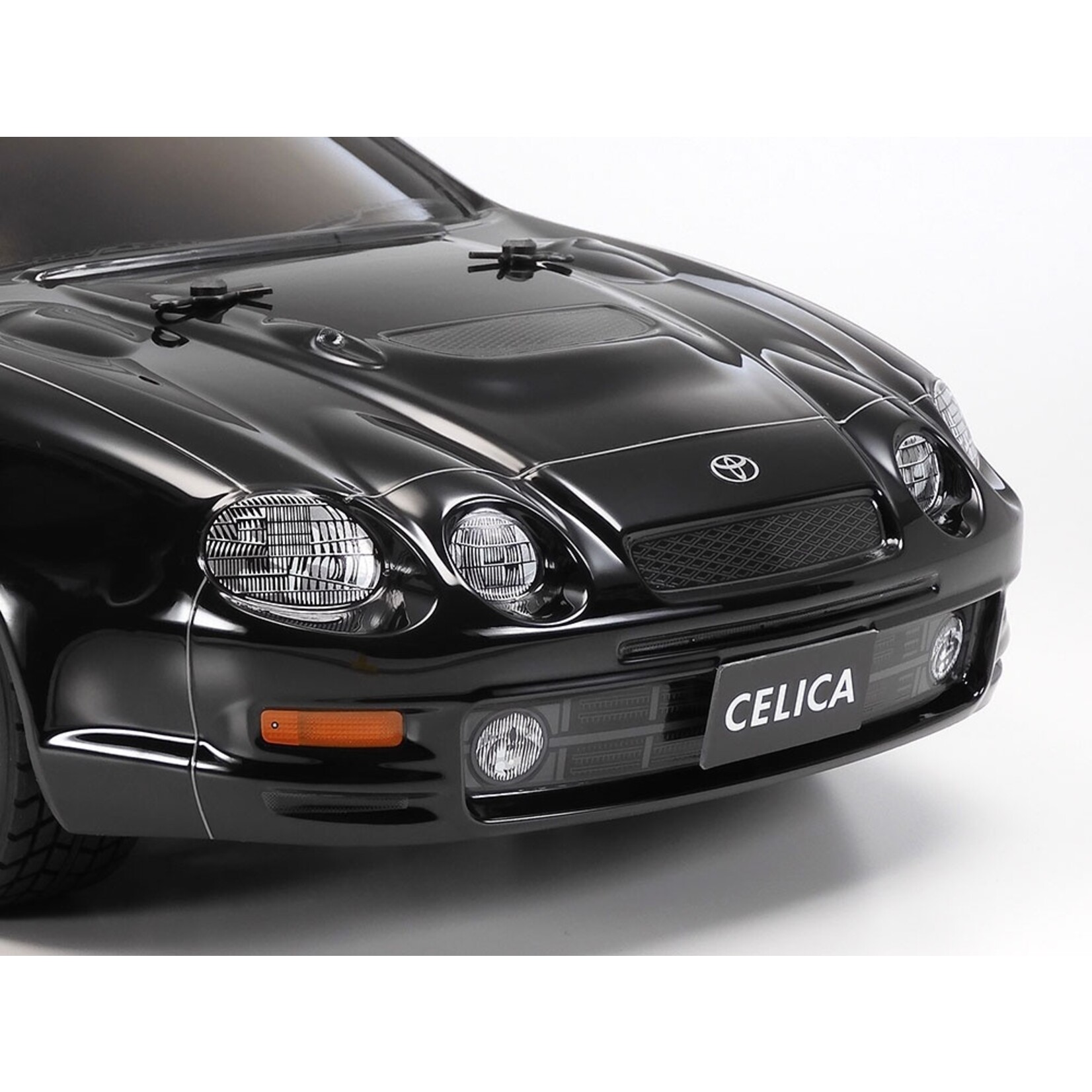 Tamiya 47510 - 1/10 RC Toyota Celica GT-Four, (ST205) Black Painted Body (TT-02)