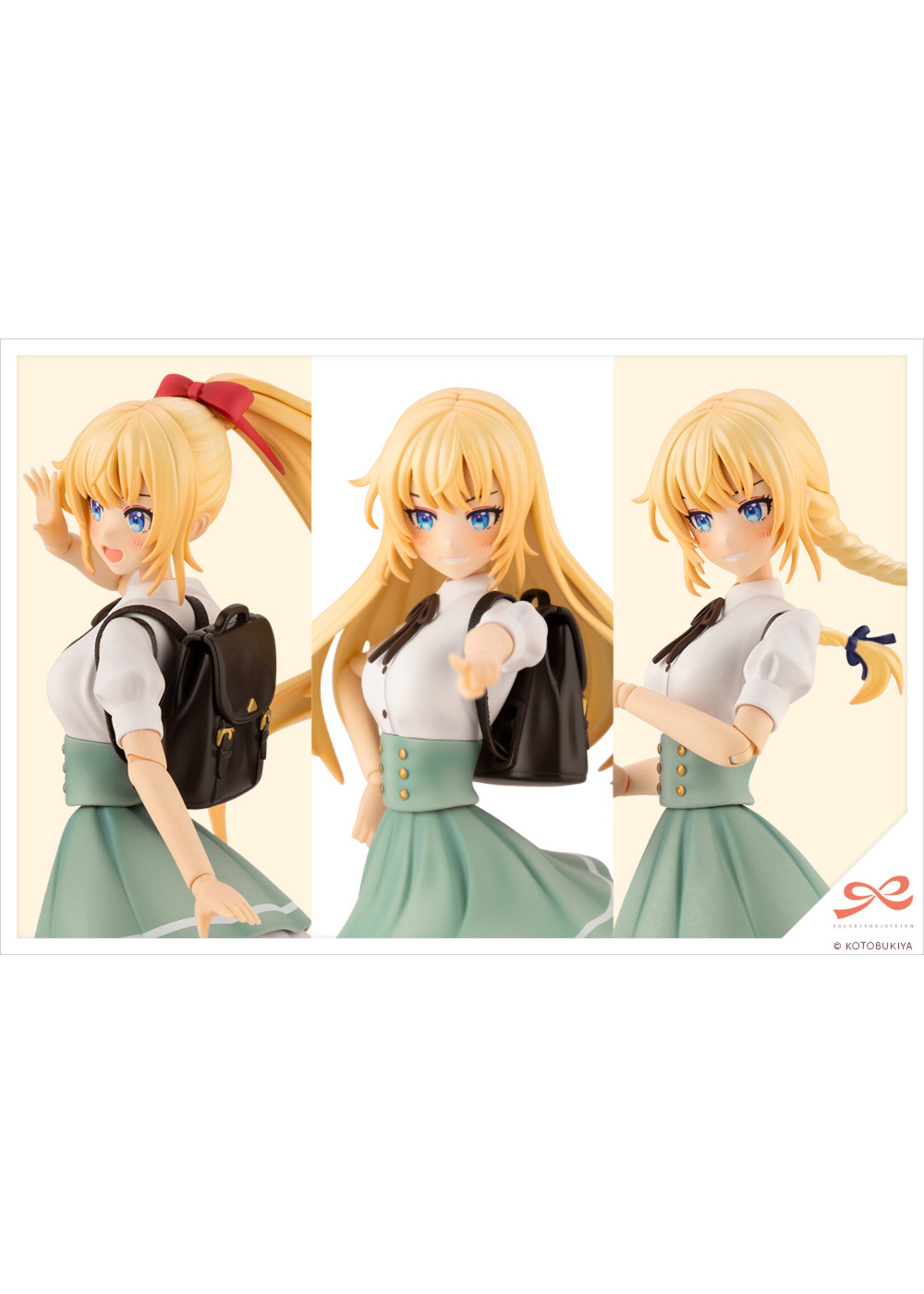 Kotobukiya JK003 - Sousaishojoteien: Ritsuka Saeki [St. Iris Jogakuen High School]