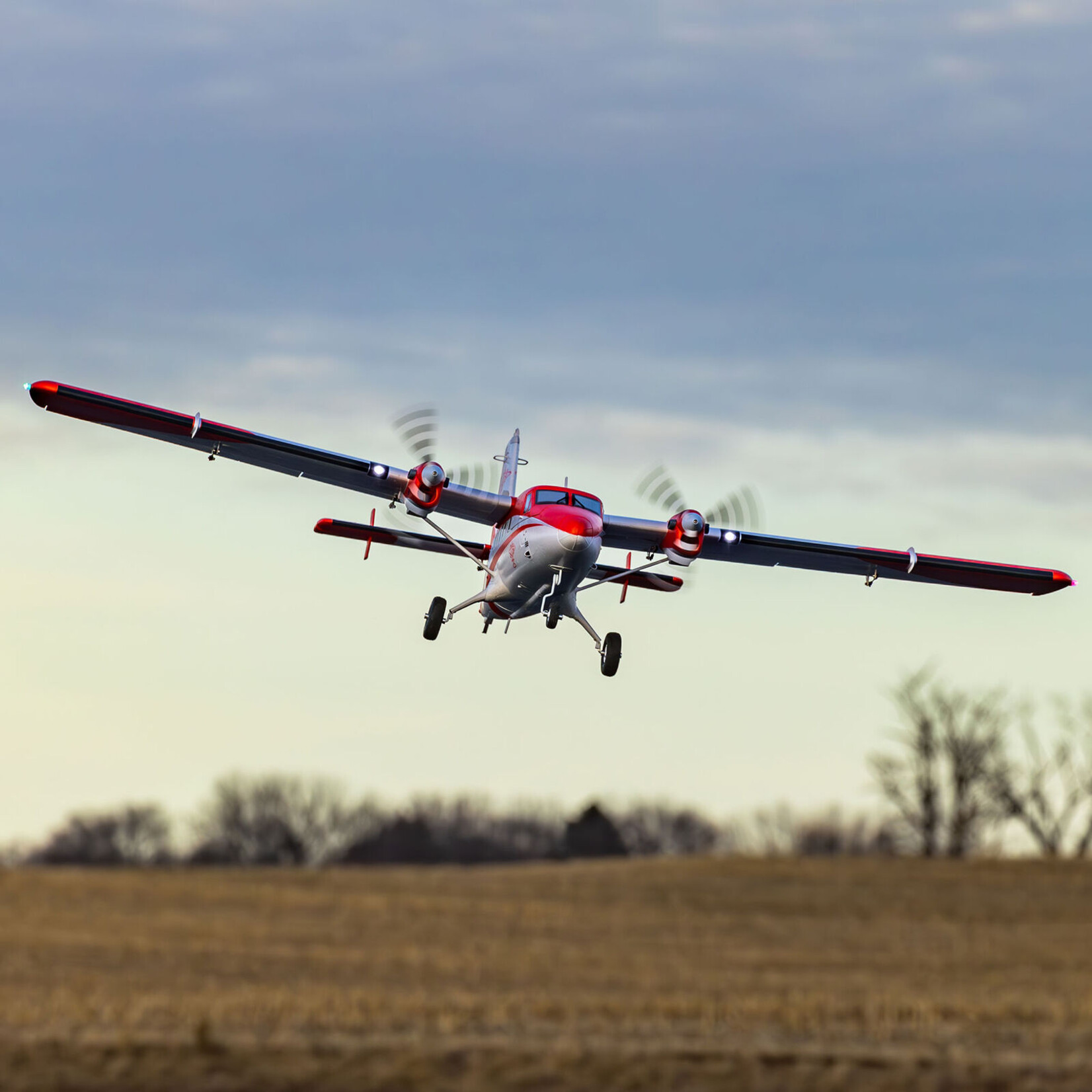 E-flite EFL32050 - DHC-6 Twin Otter 1.4m BNF Basic With AS3X+ & SAFE